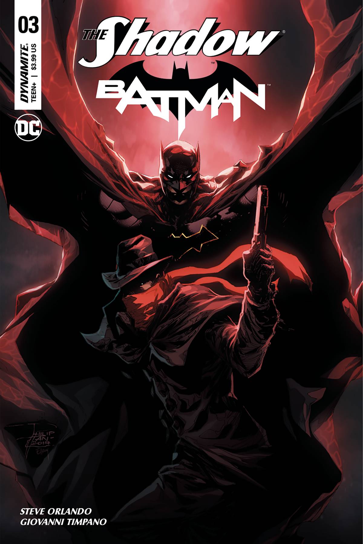 Shadow/Batman 3 Var D Comic Book NM