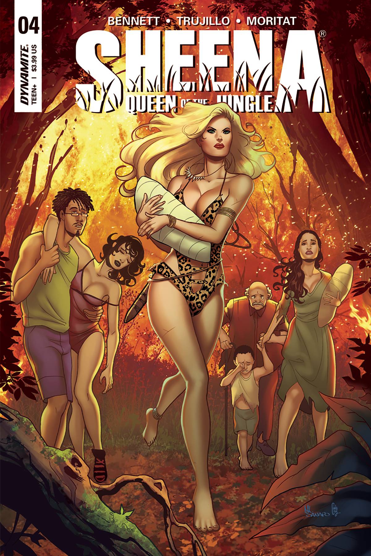 Sheena (Dynamite) 4 Var B Comic Book NM