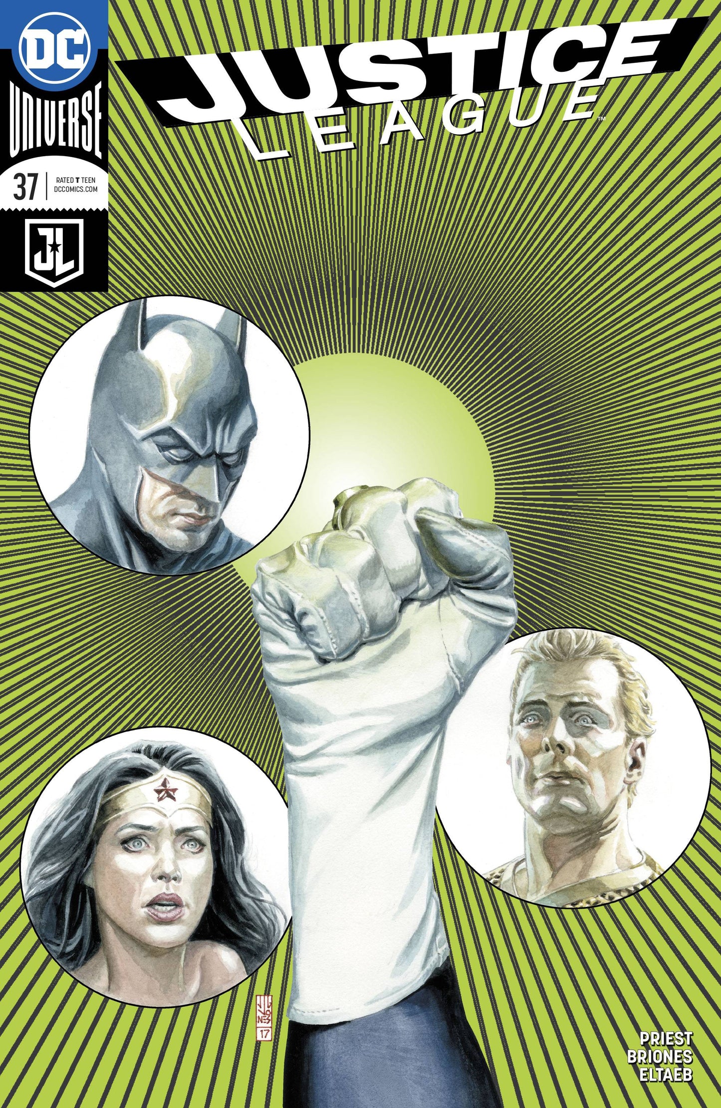 Justice League #37 J.G. Jones Variant