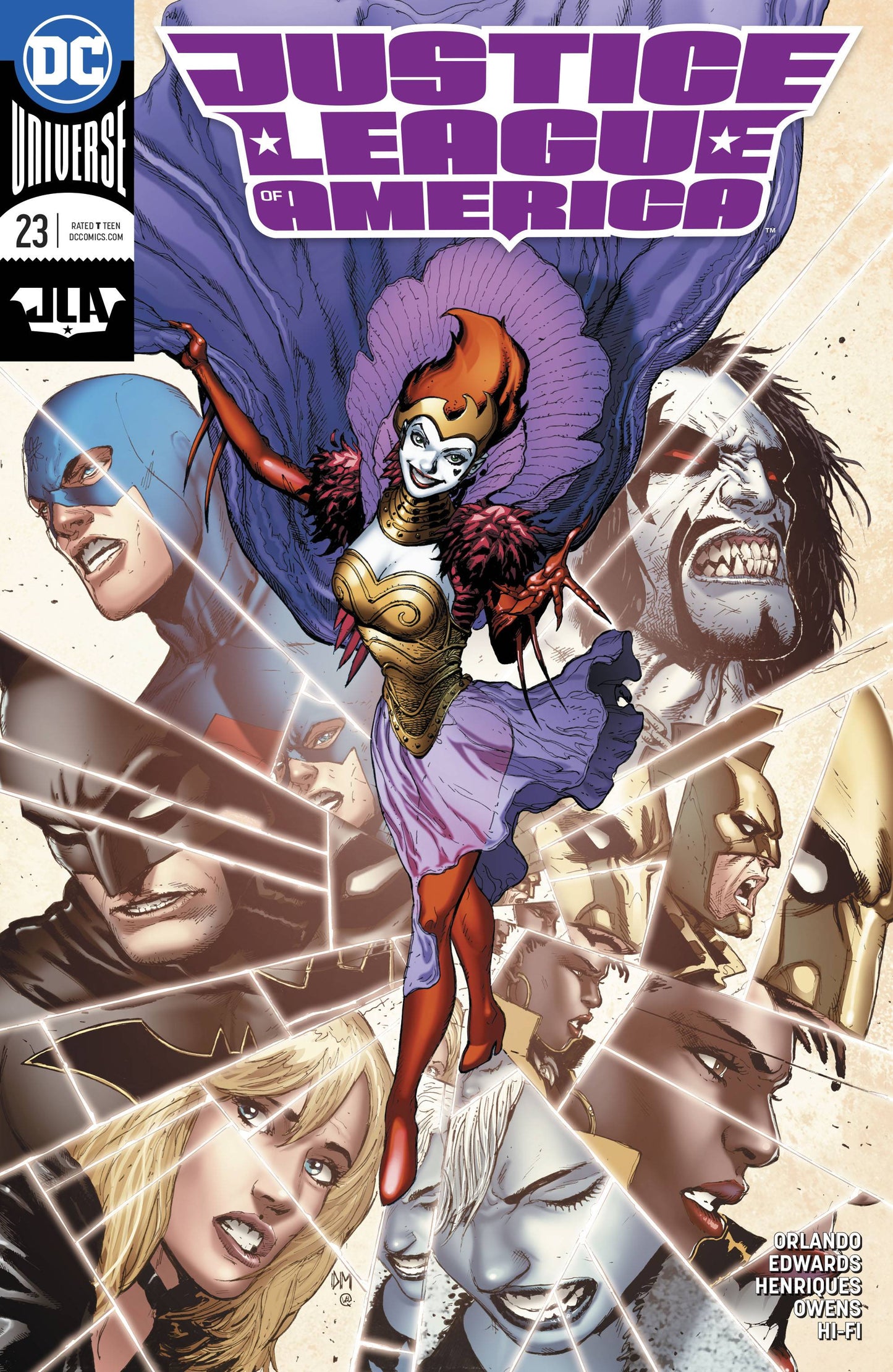 Justice League of America #23 Doug Mahnke Variant