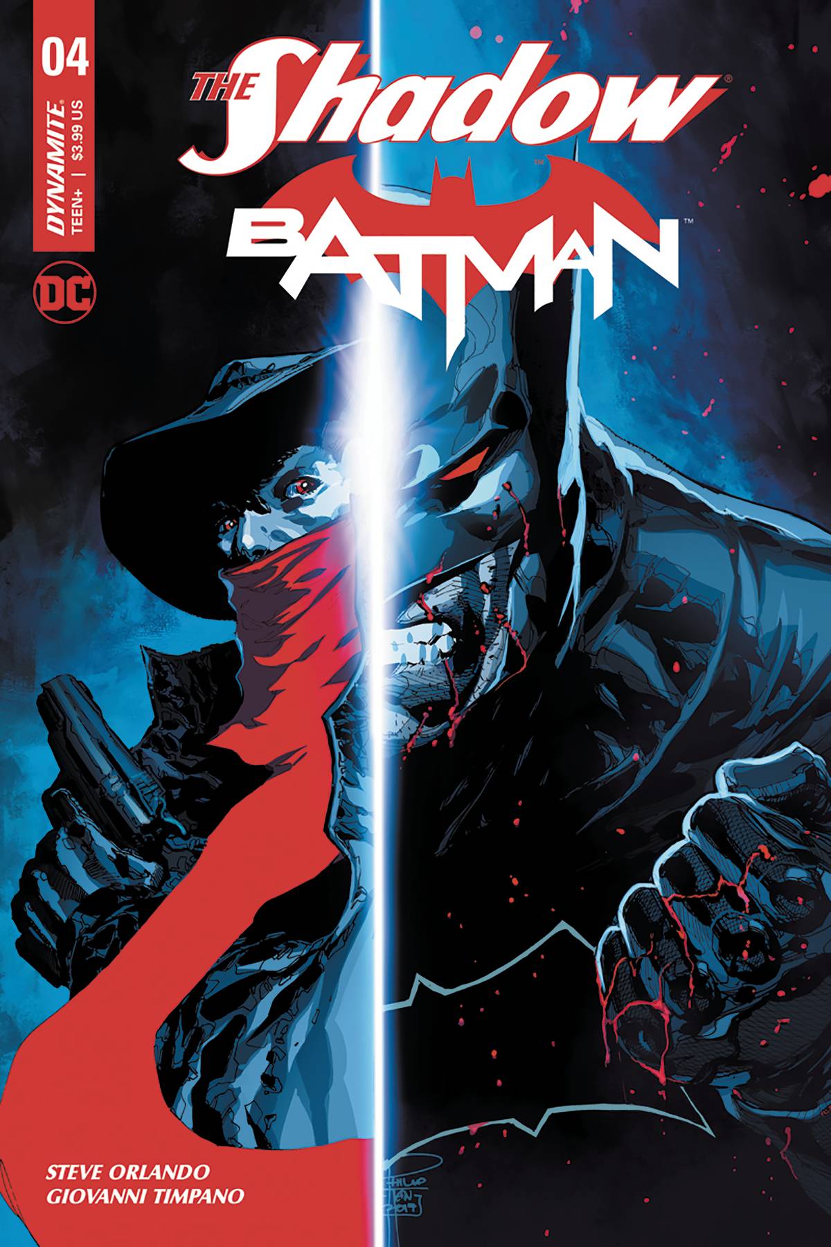 Shadow/Batman 4 Var A Comic Book NM