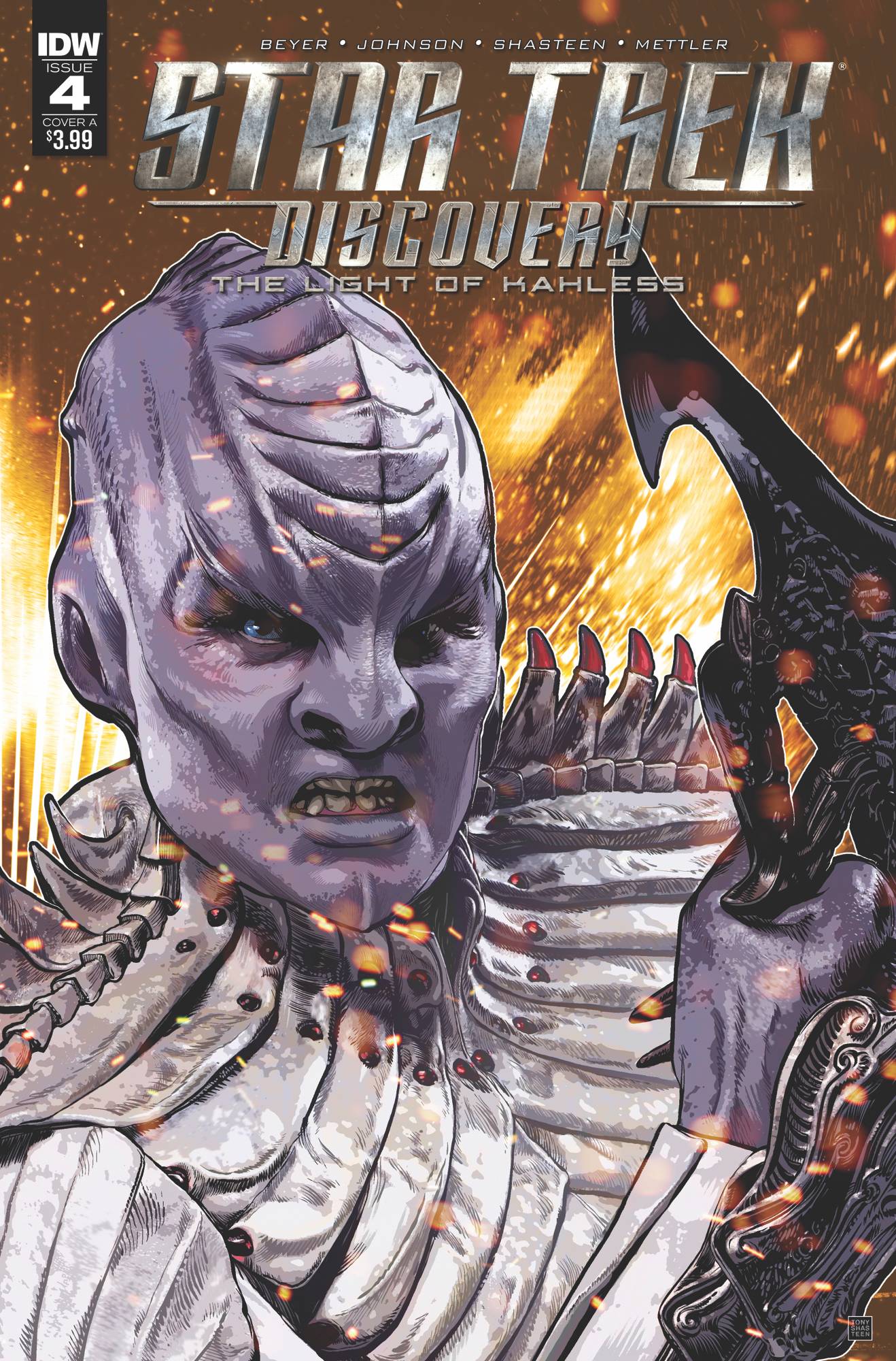 Star Trek: Discovery: The Light of Kahless 4 Var A Comic Book NM
