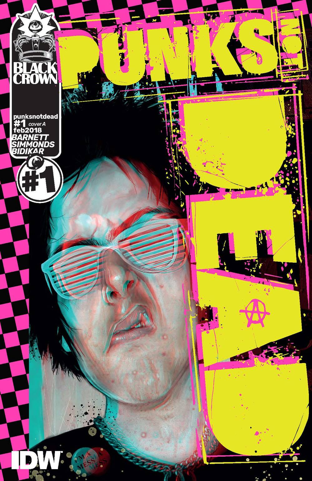 Punks Not Dead 1 Var A Comic Book NM