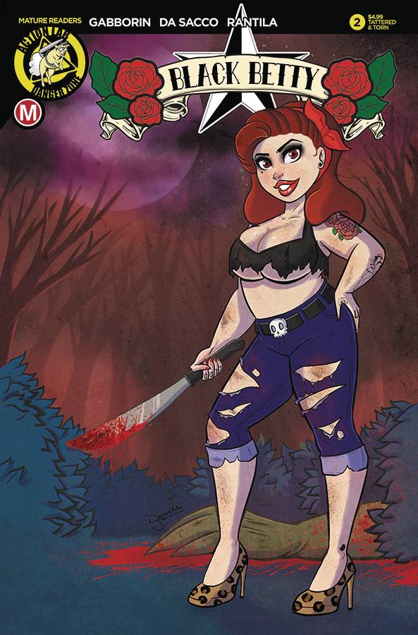 Black Betty 2 Var F Comic Book