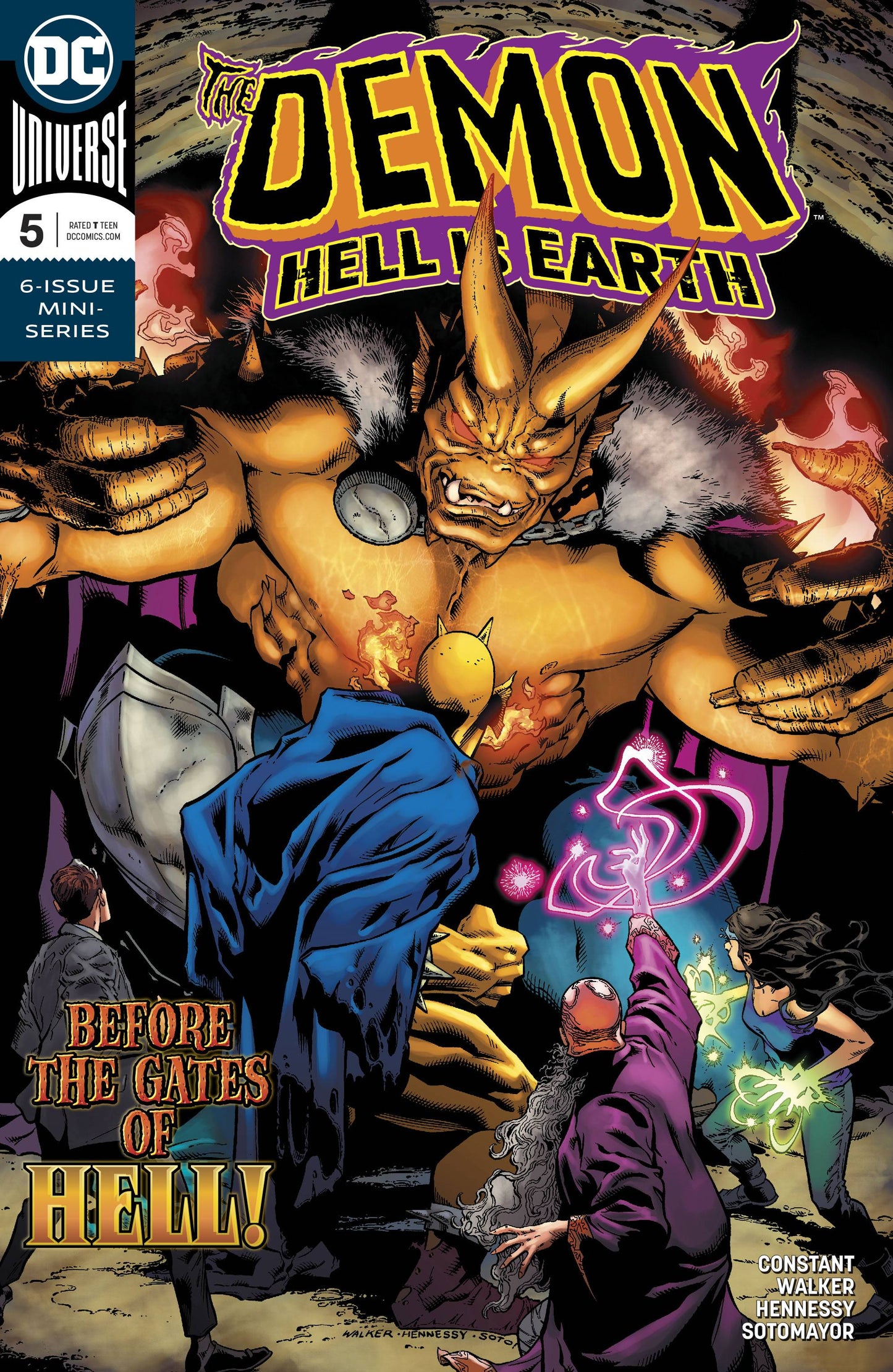 Demon: Hell Is Earth 5 Comic Book NM