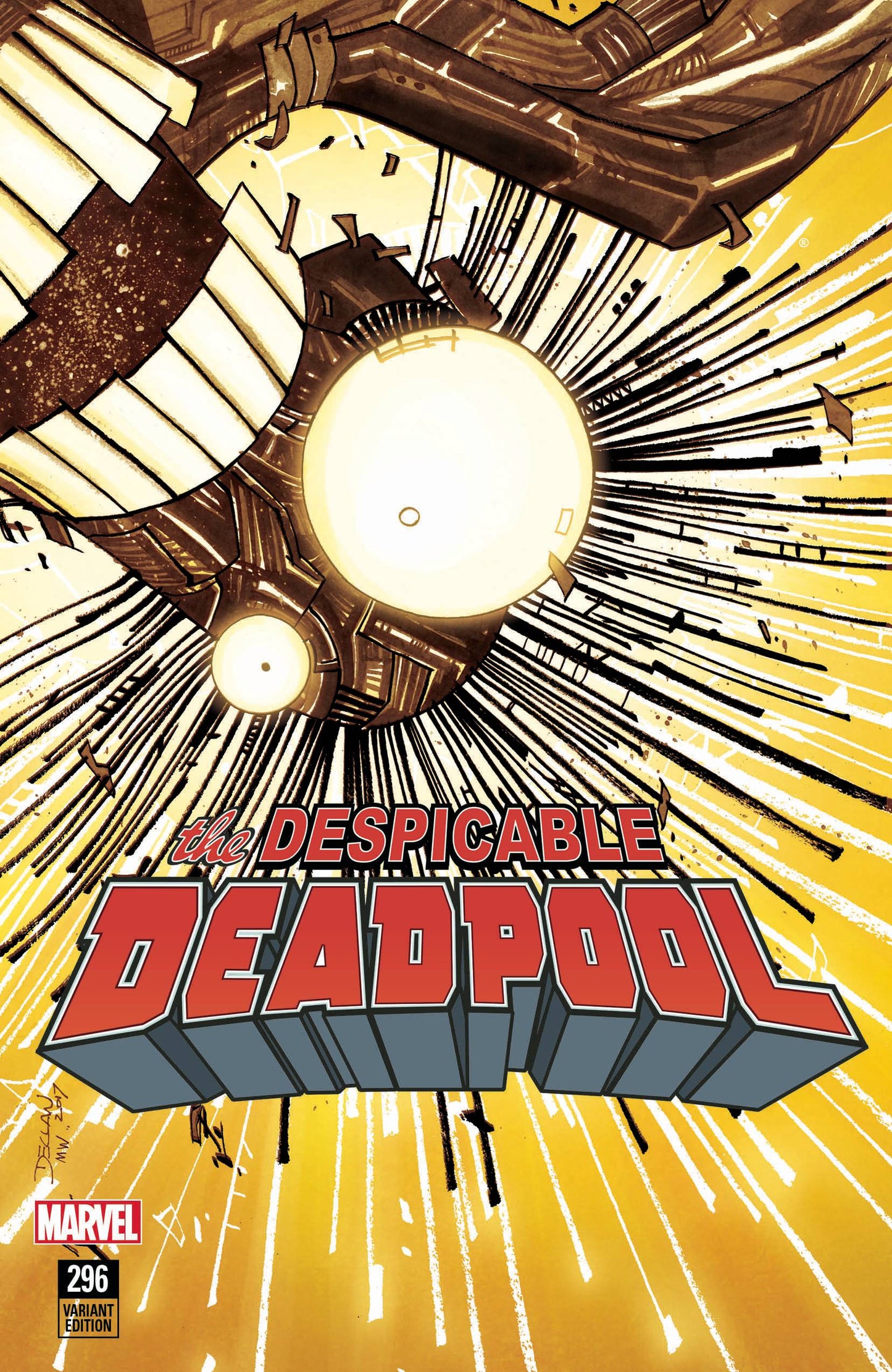 DESPICABLE DEADPOOL #296 SHALVEY NEW MUTANTS VAR LEG