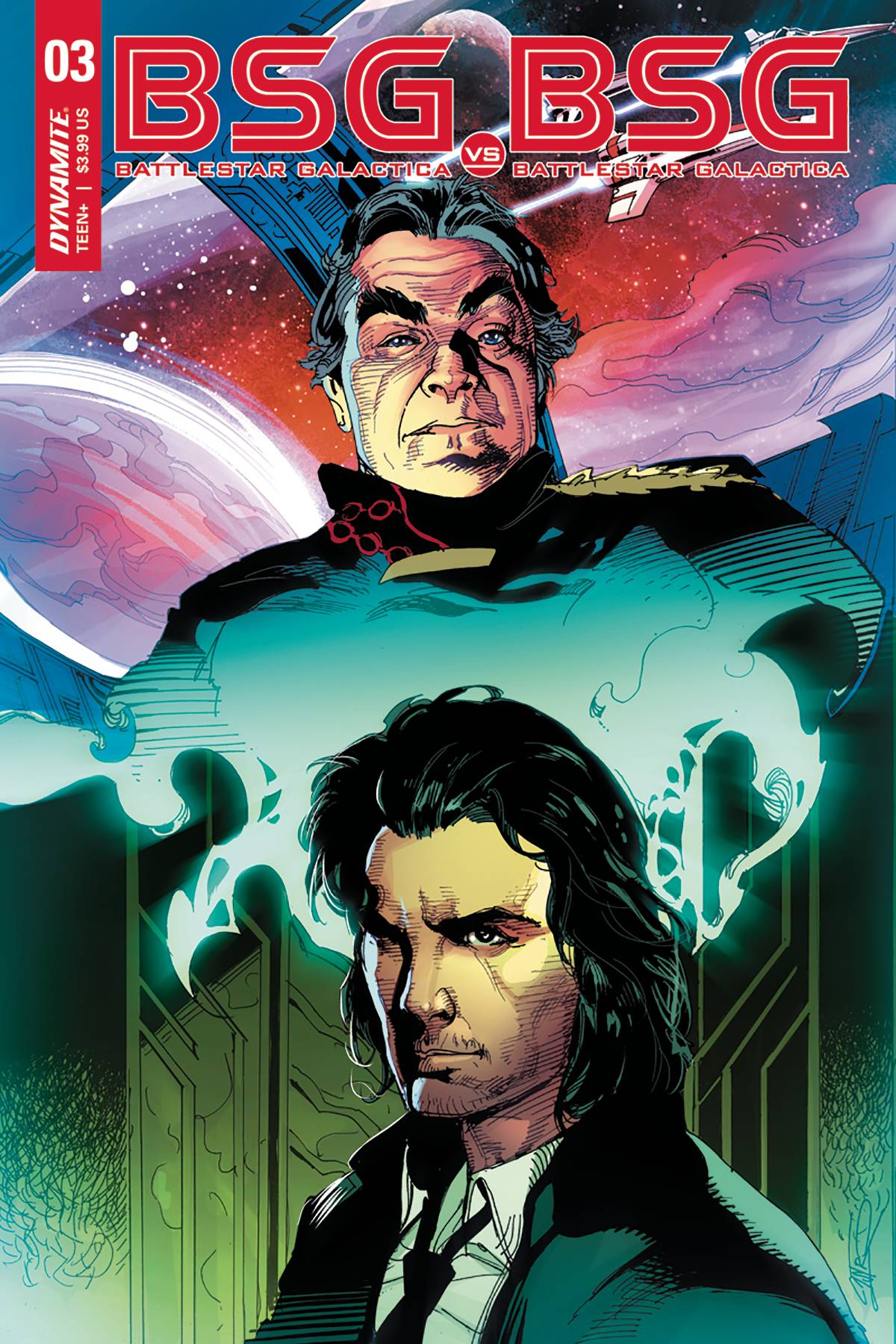 Battlestar Galactica: BSG vs. BSG 3 Var D Comic Book