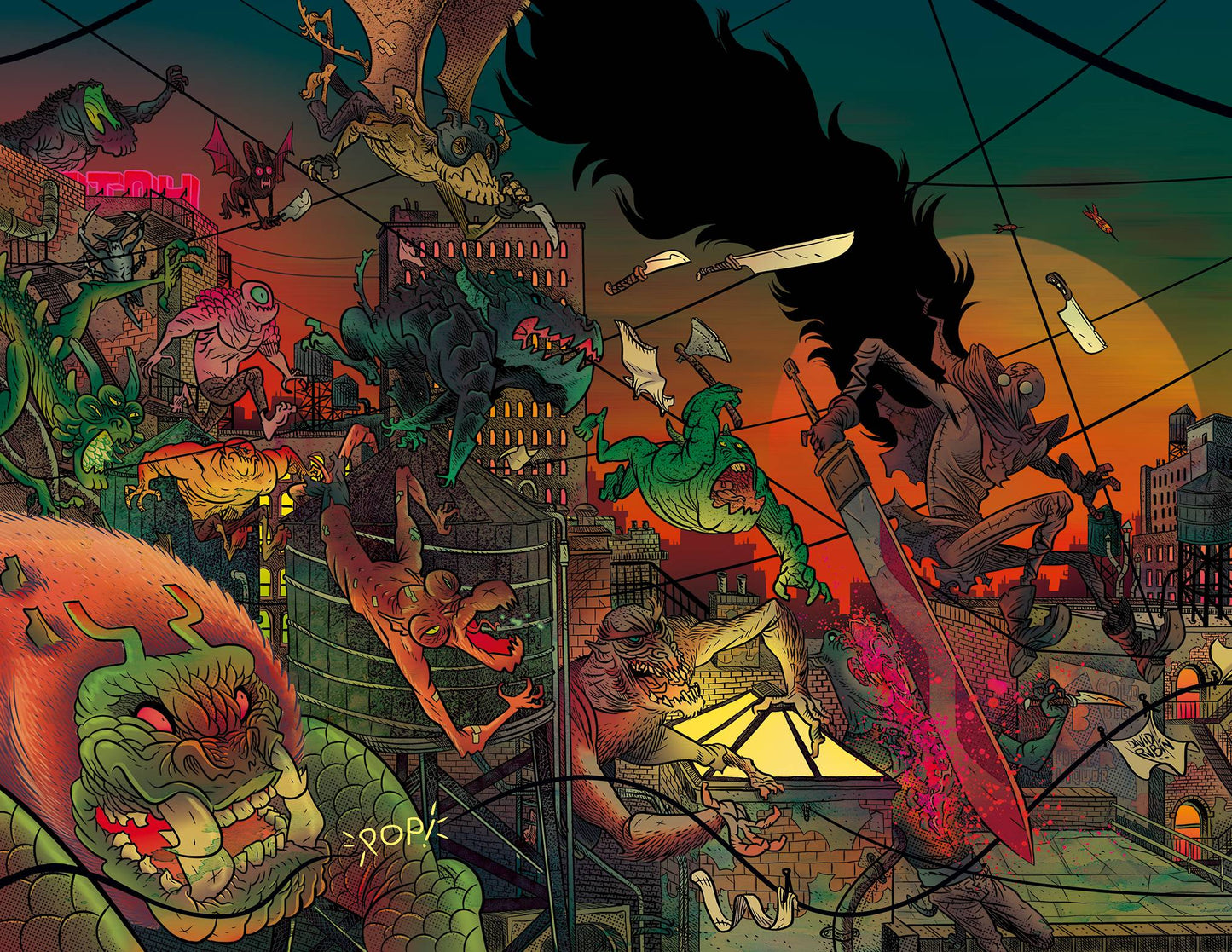 Rumble #4 Cover C Virgin Wraparound (Mature)