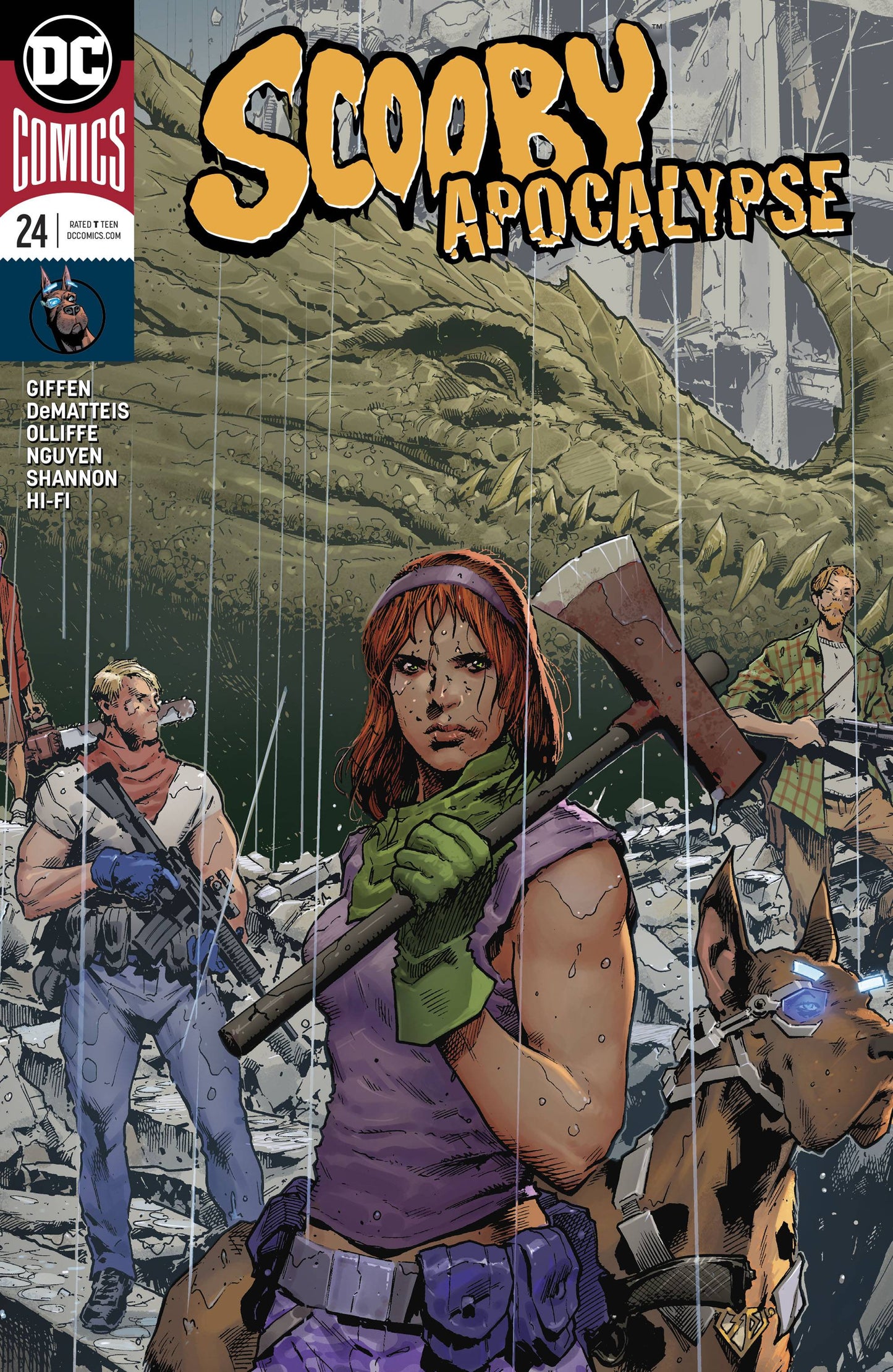 Scooby Apocalypse #24 Trevor Hairsine Variant