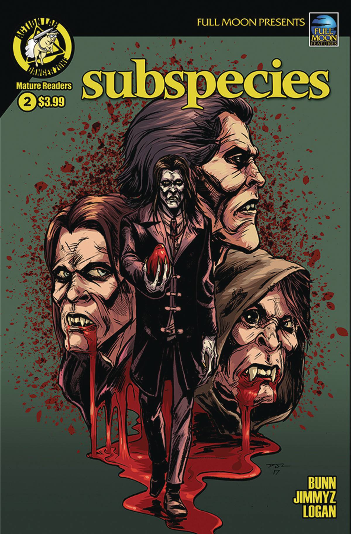 Subspecies (Action Lab) 2 Var A Comic Book NM