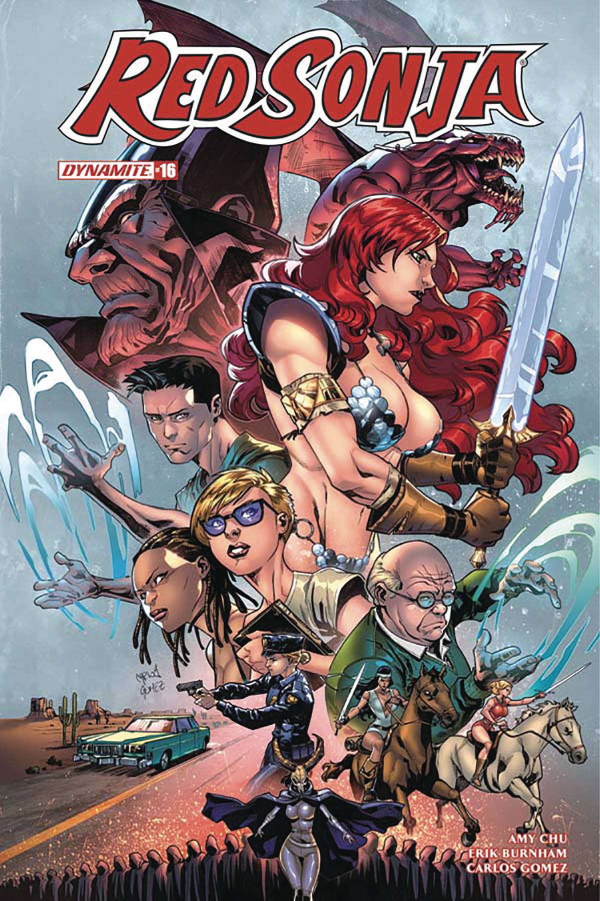 Red Sonja (Dynamite, Vol. 4) 16 Var E Comic Book NM