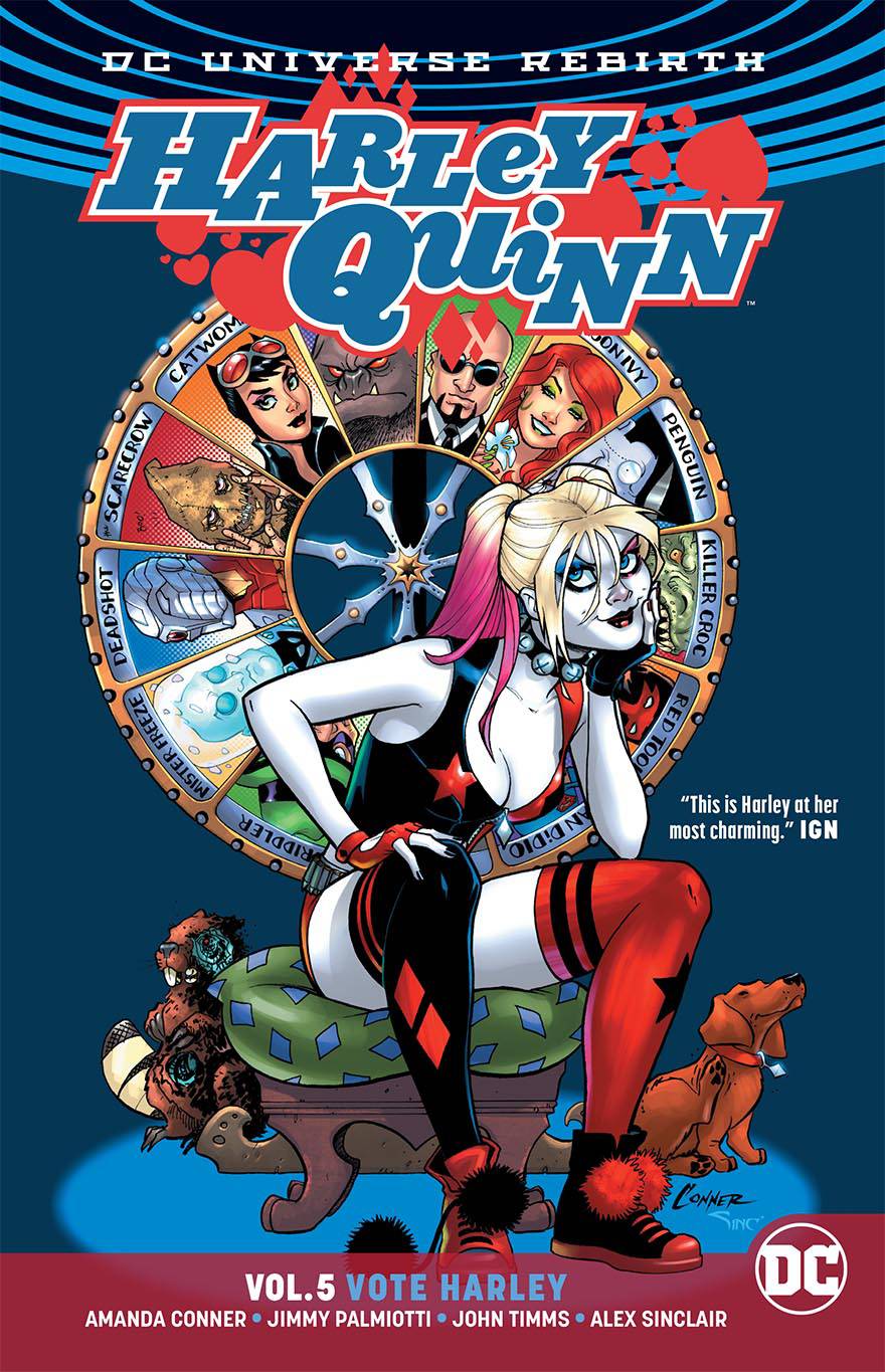 Harley Quinn TP VOL 05 VOTE HARLEY REBIRTH