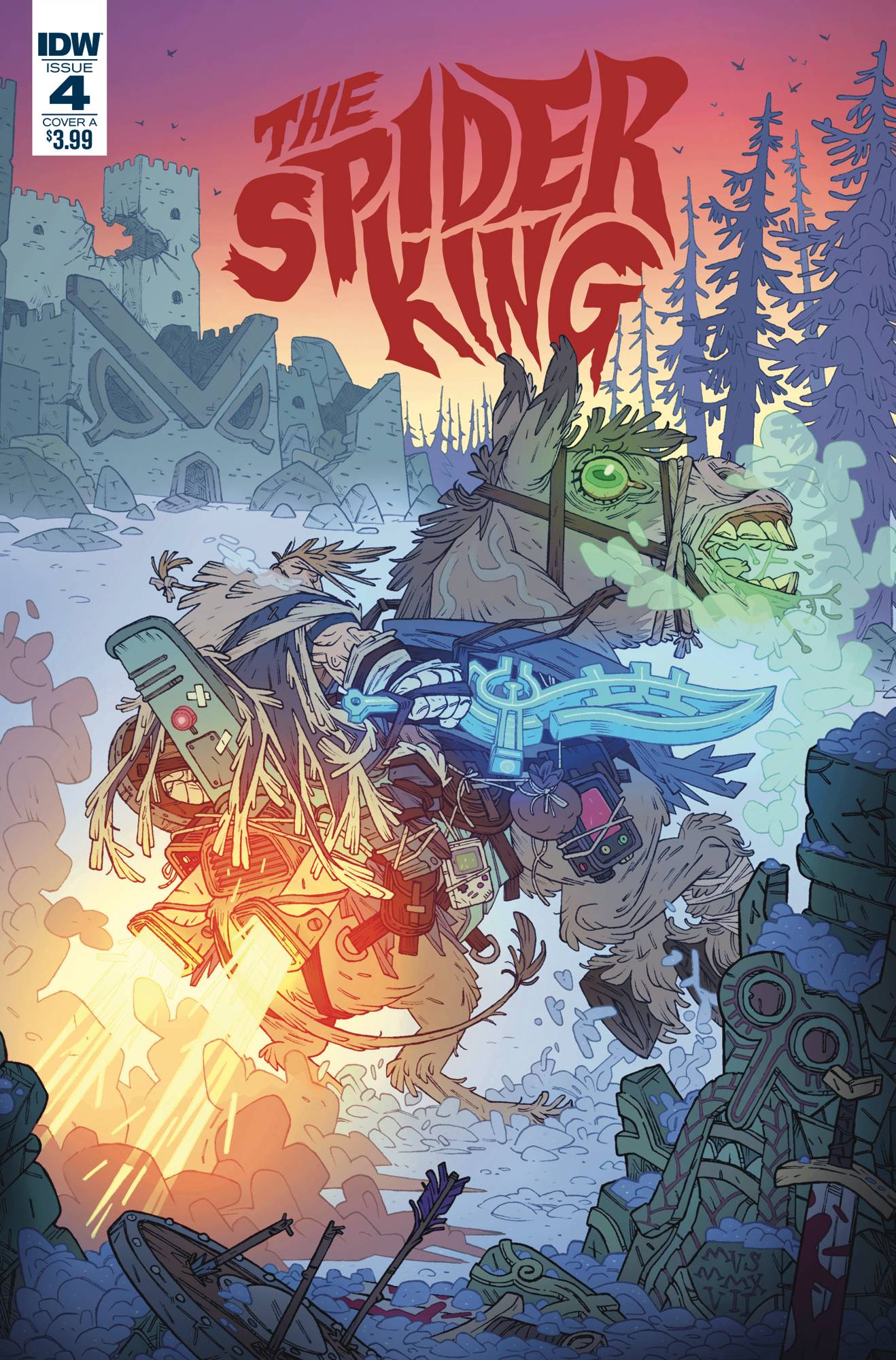 Spider King 4 Var A Comic Book NM