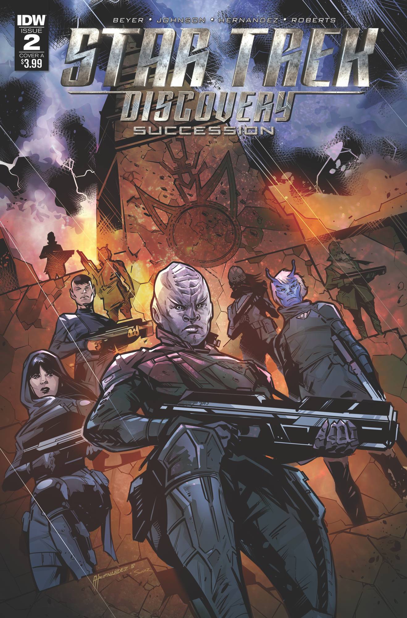 Star Trek: Discovery: Succession 2 Var A Comic Book NM