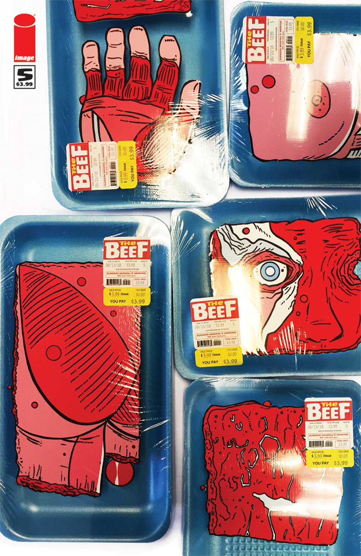 Beef 5 Comic Book