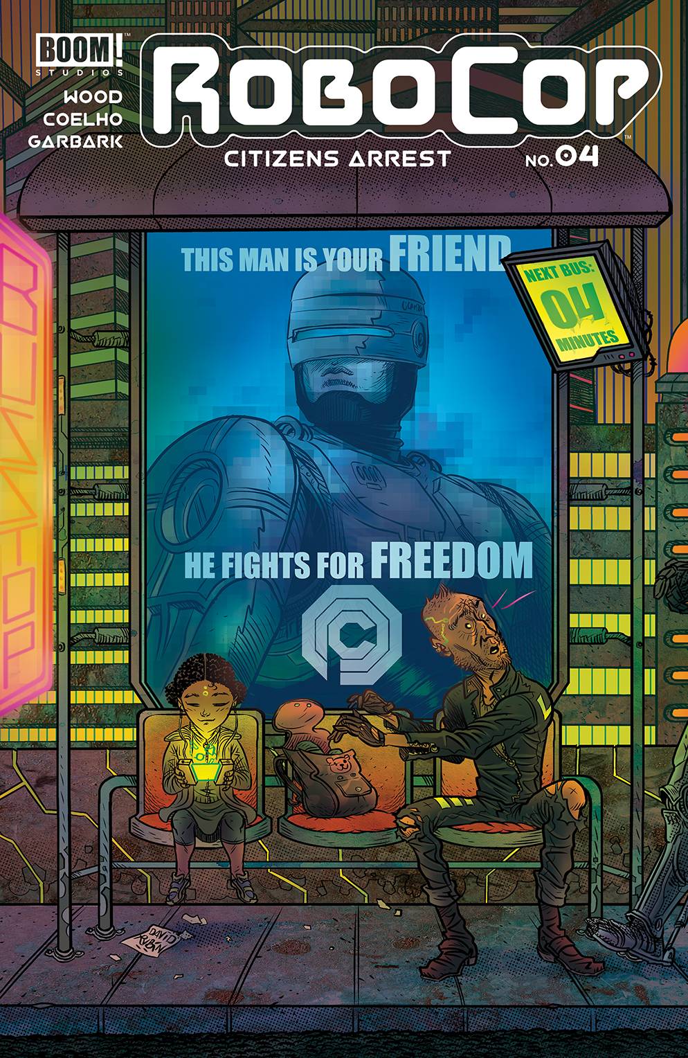 Robocop Citizens Arrest #4 Subscription Rubin Variant