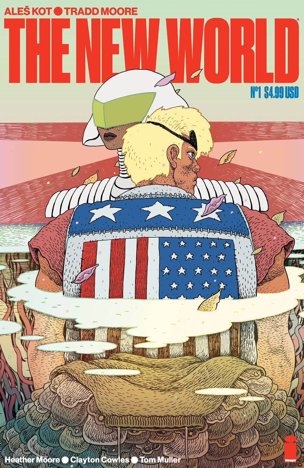New World 1 Var C Comic Book NM