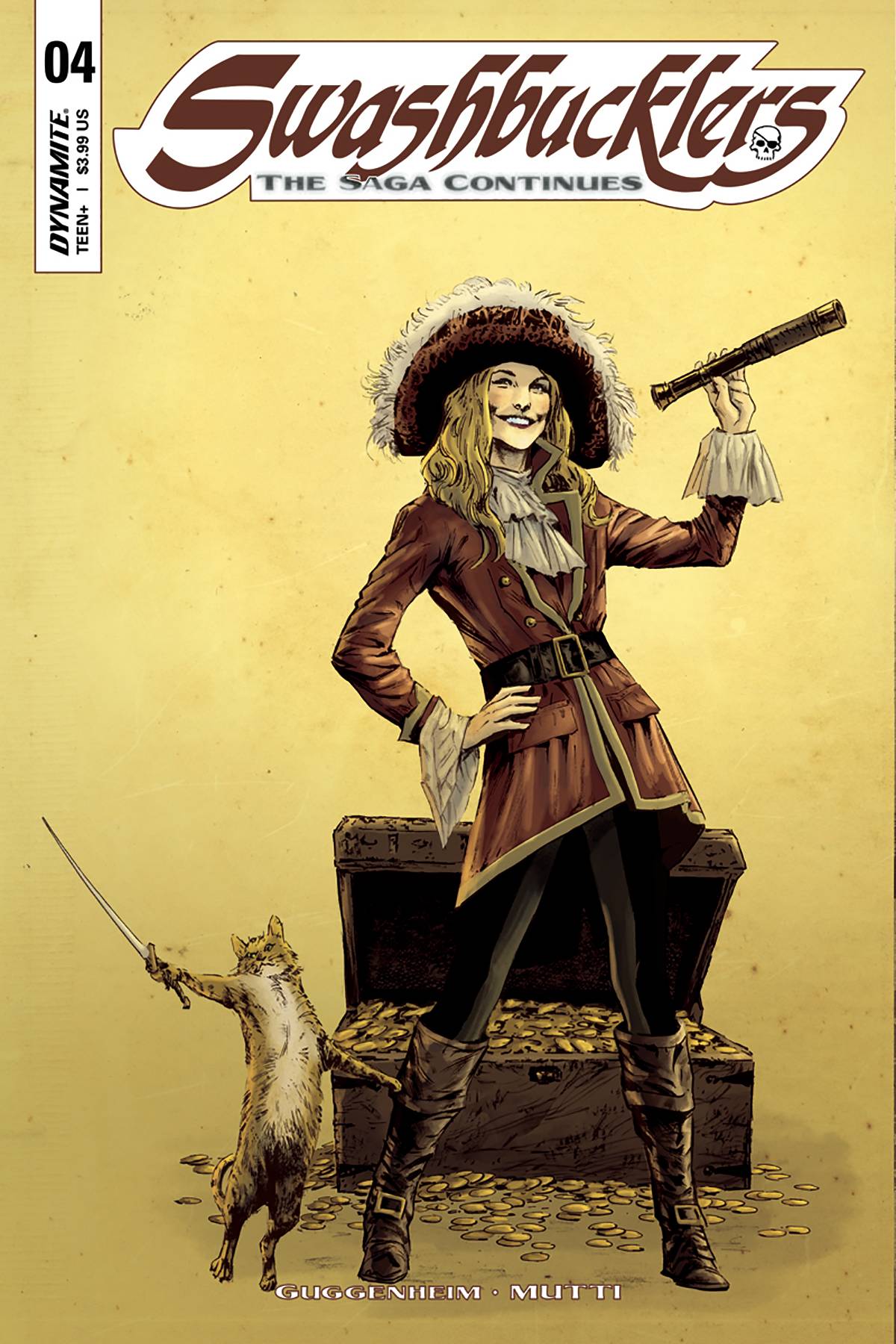 Swashbucklers: The Saga Continues 4 Var A Comic Book NM