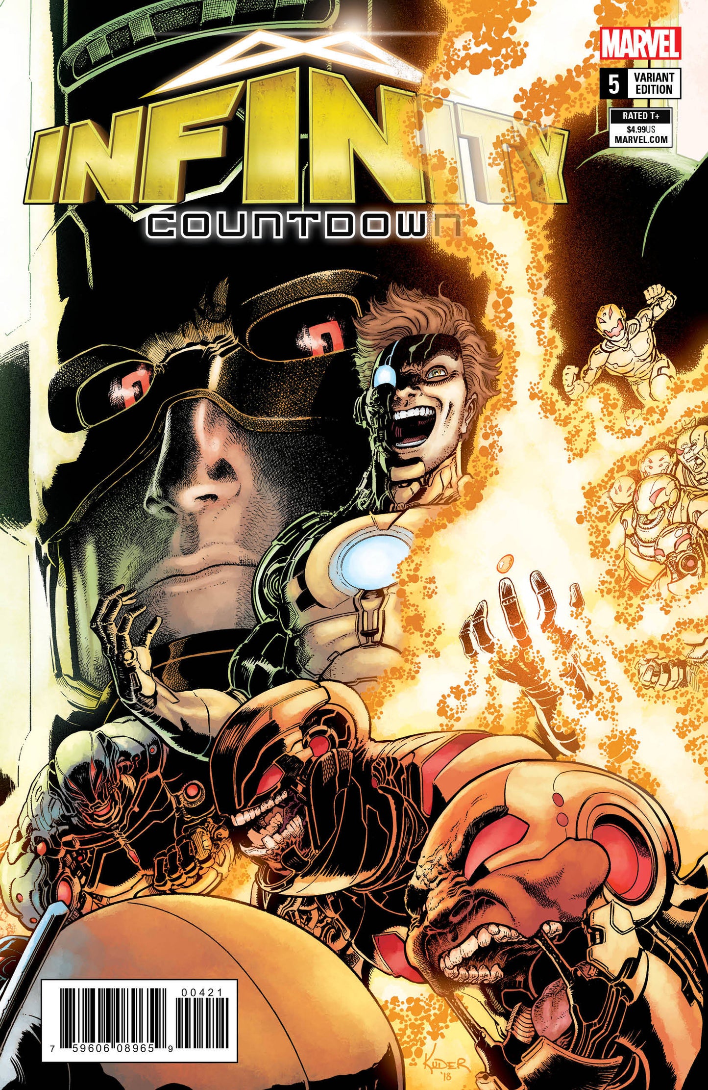 Infinity Countdown #5 Aaron Kuder Connecting Variant