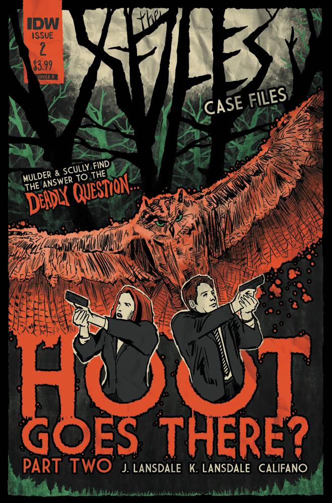 X-Files: Case Files—Hoot Goes There? 2 Var B Comic Book NM