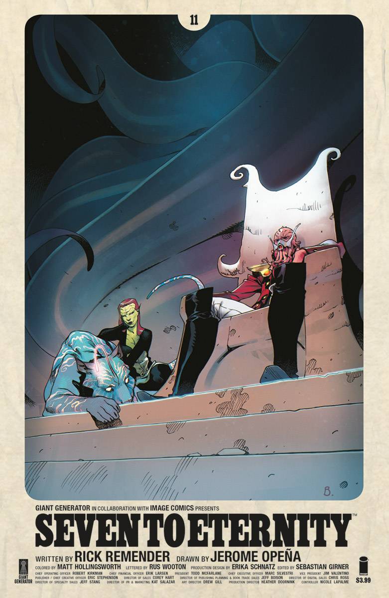 Seven To Eternity #11 Cover B Bengal