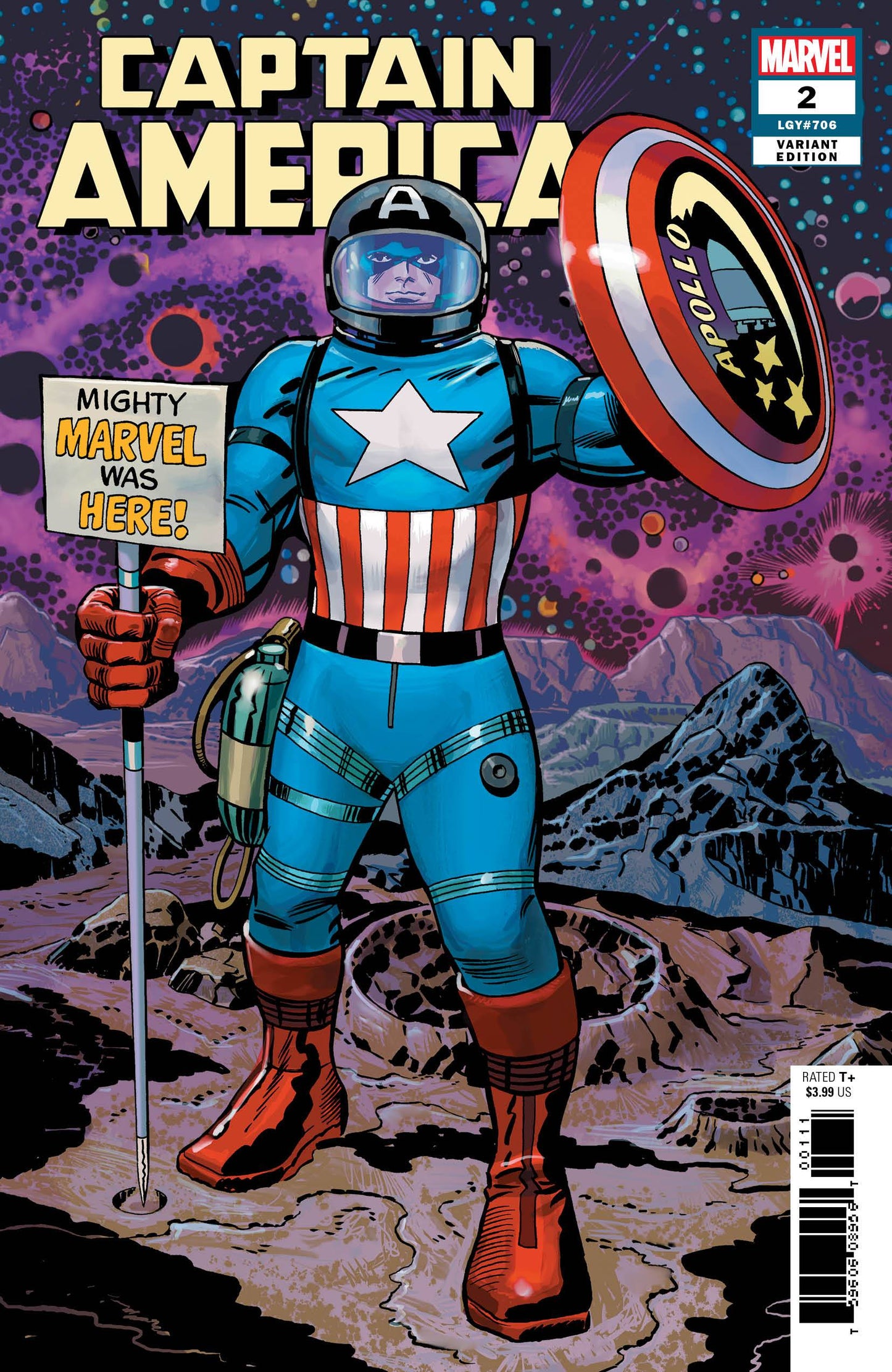 Captain America (9th Series) 2 Var C Comic Book