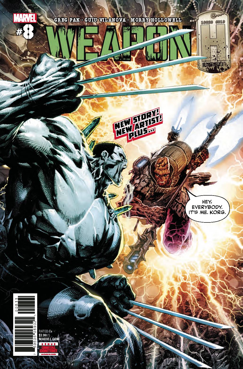 Weapon H 8 Comic Book NM