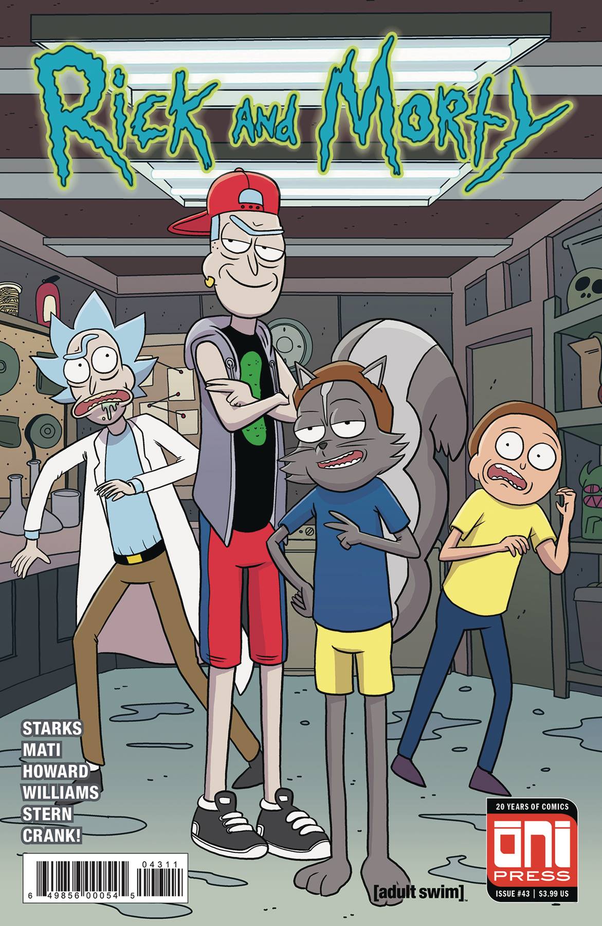 Rick & Morty 43 Var A Comic Book NM