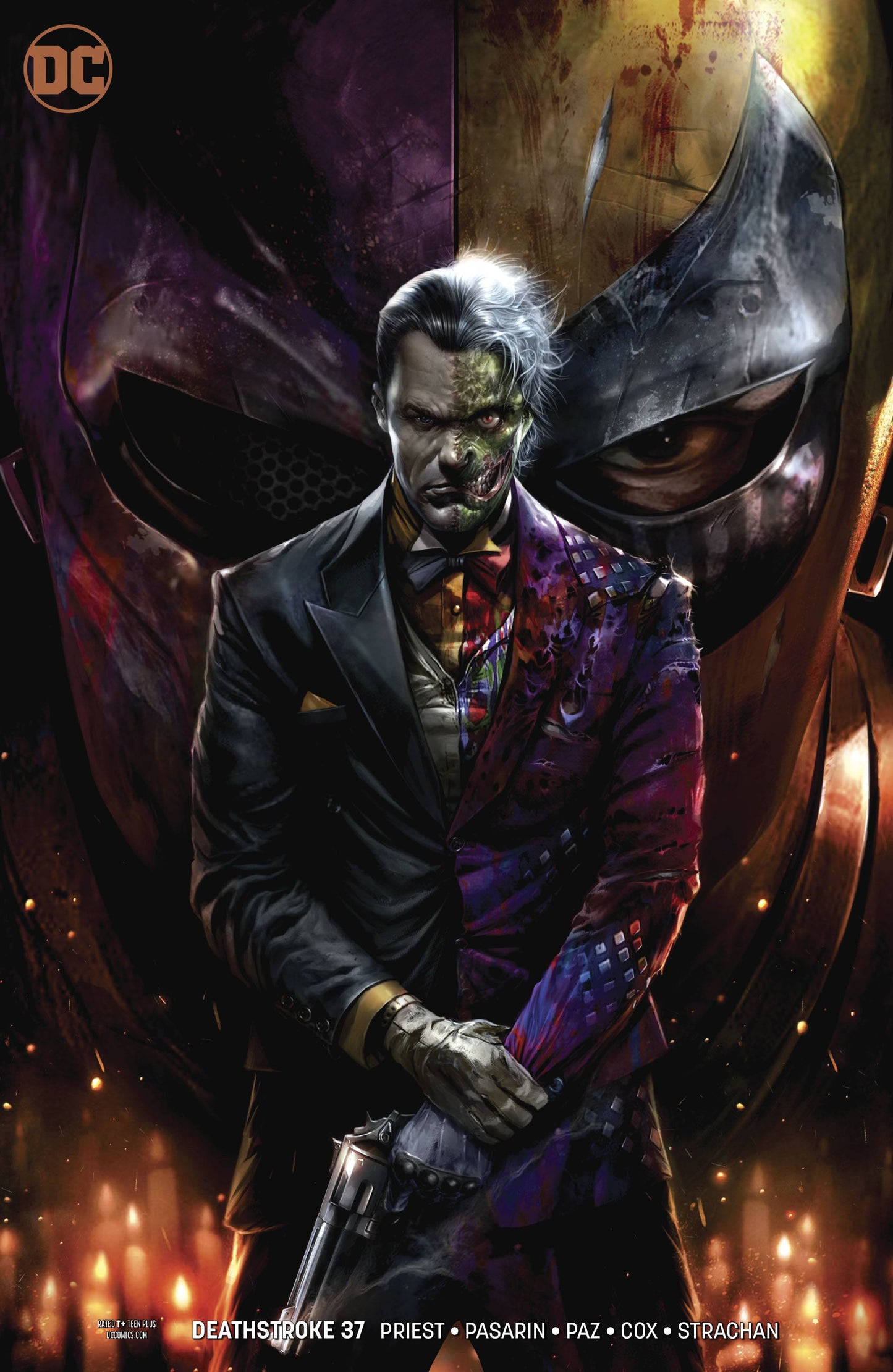 DEATHSTROKE #37 VAR ED (ARKHAM)