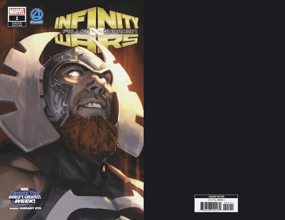 Infinity Wars: Fallen Guardian #1 Marko Djurdjević Fantastic Four Villains Variant