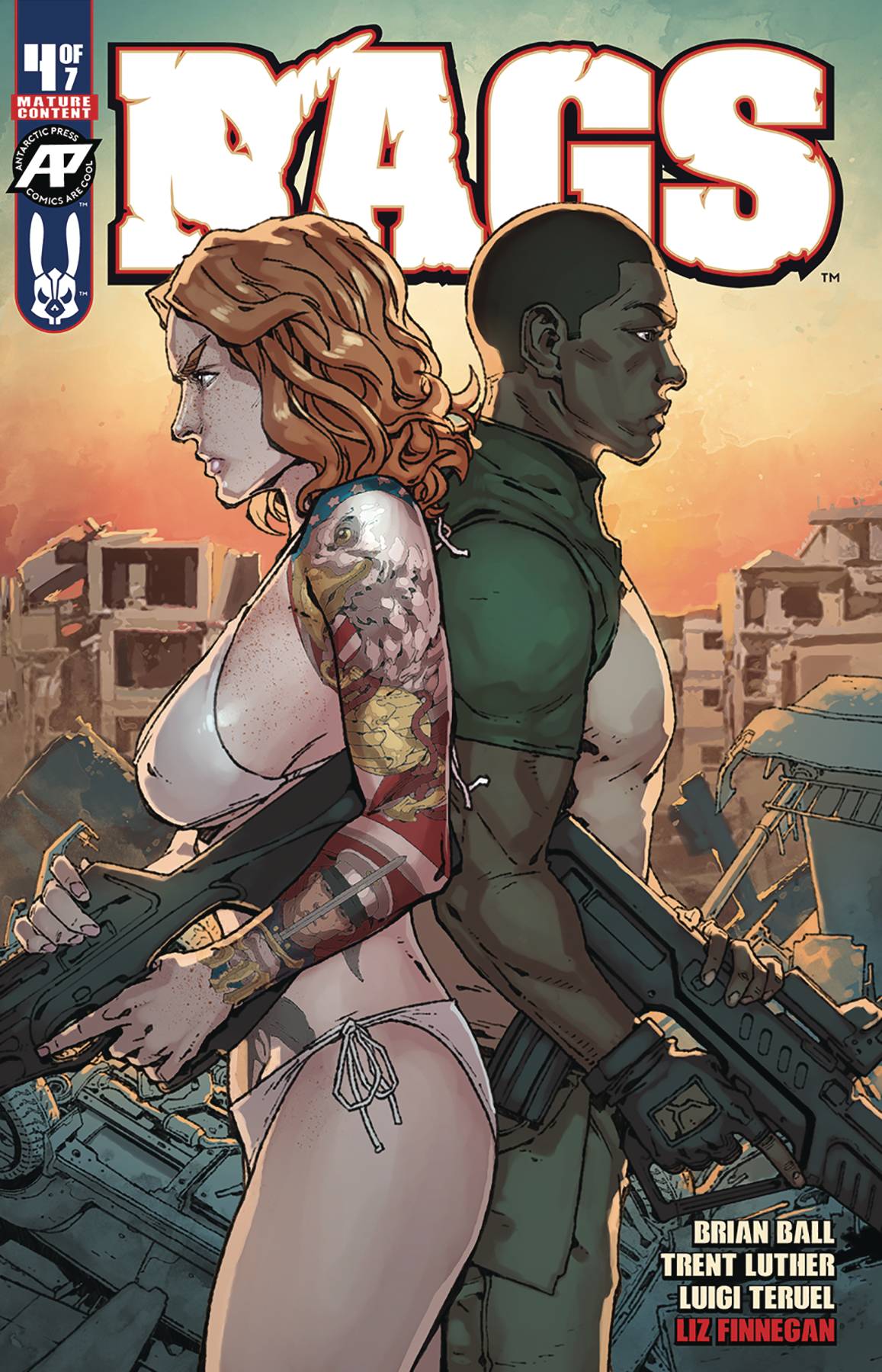 Rags 4 Comic Book NM