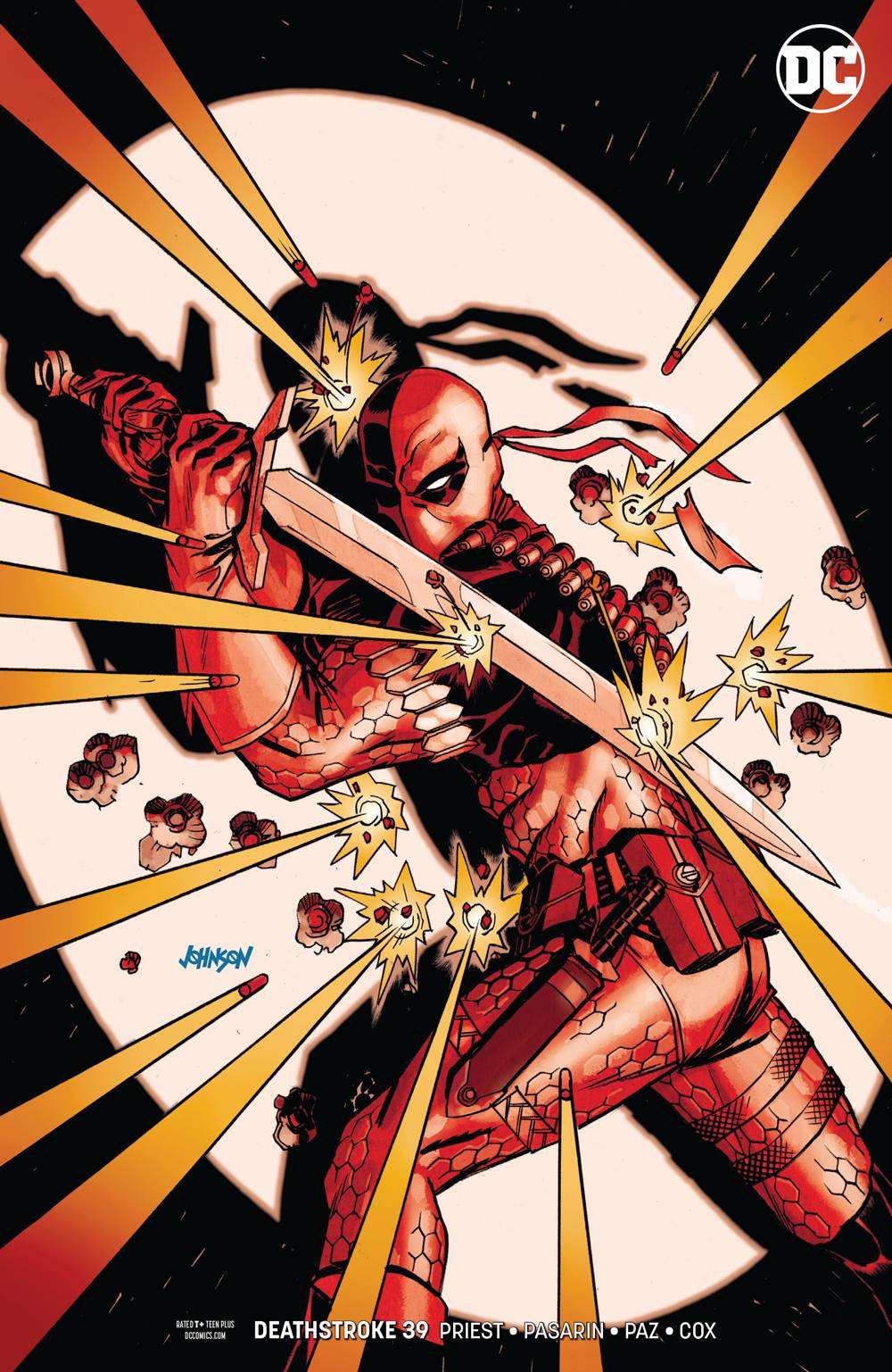 DEATHSTROKE #39 VAR ED (ARKHAM)