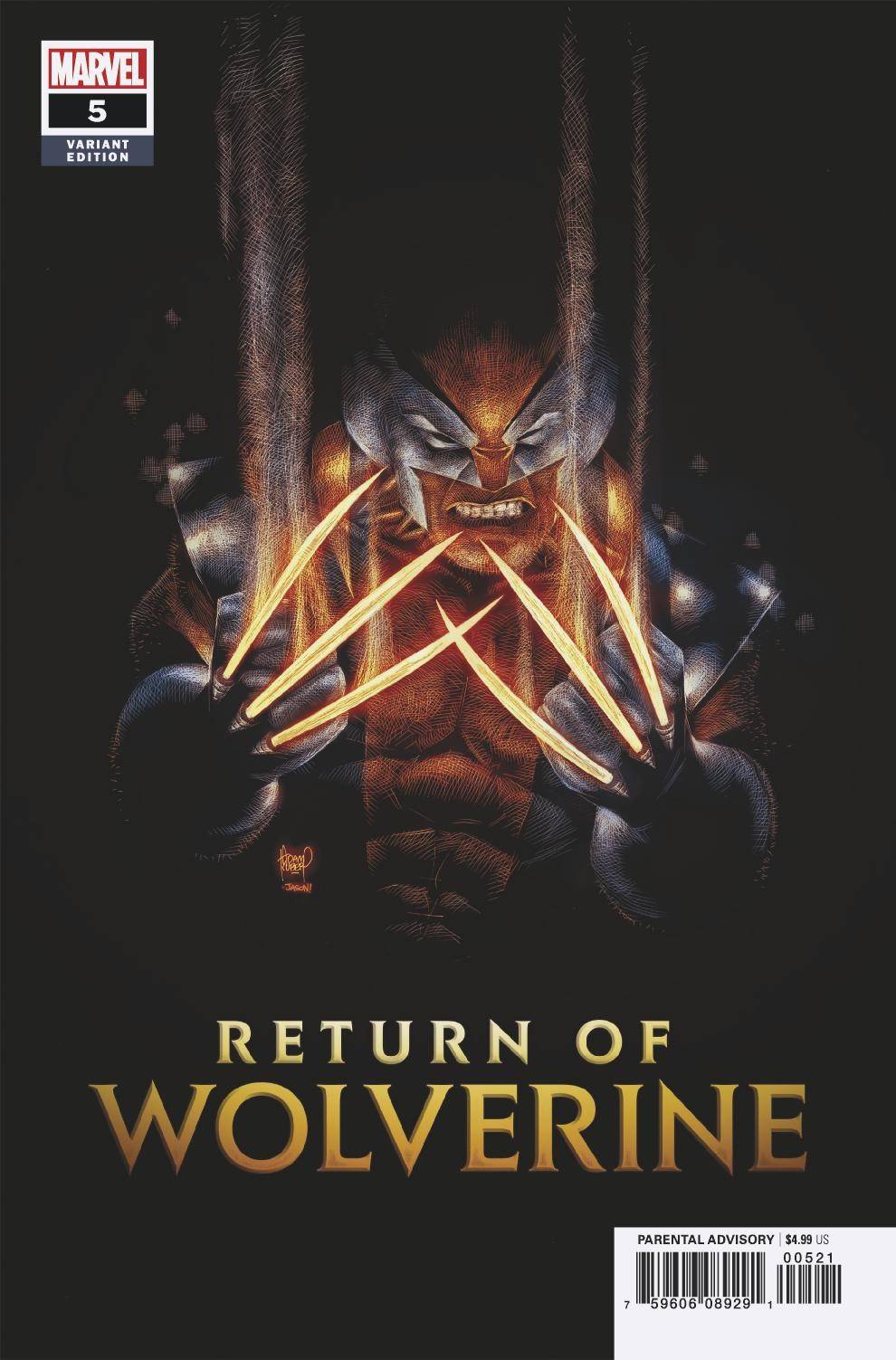 Return Of Wolverine #5 (Of 5) Kubert Variant