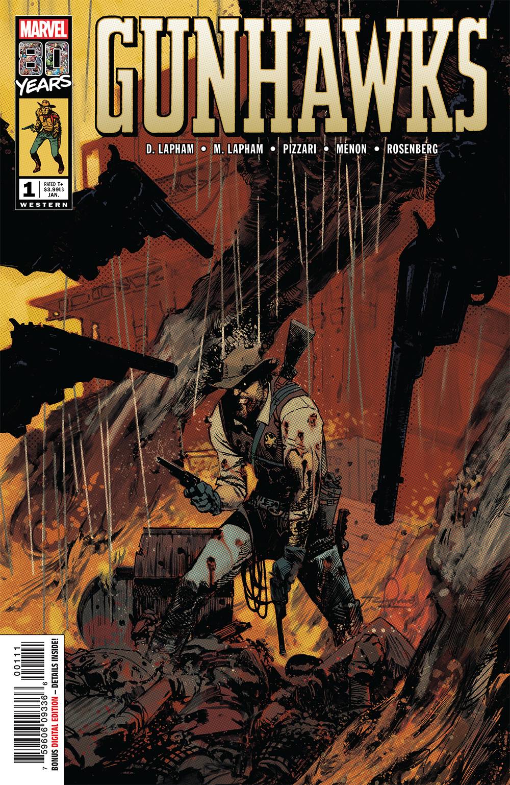 Gunhawks (2nd Series) 1 Comic Book NM