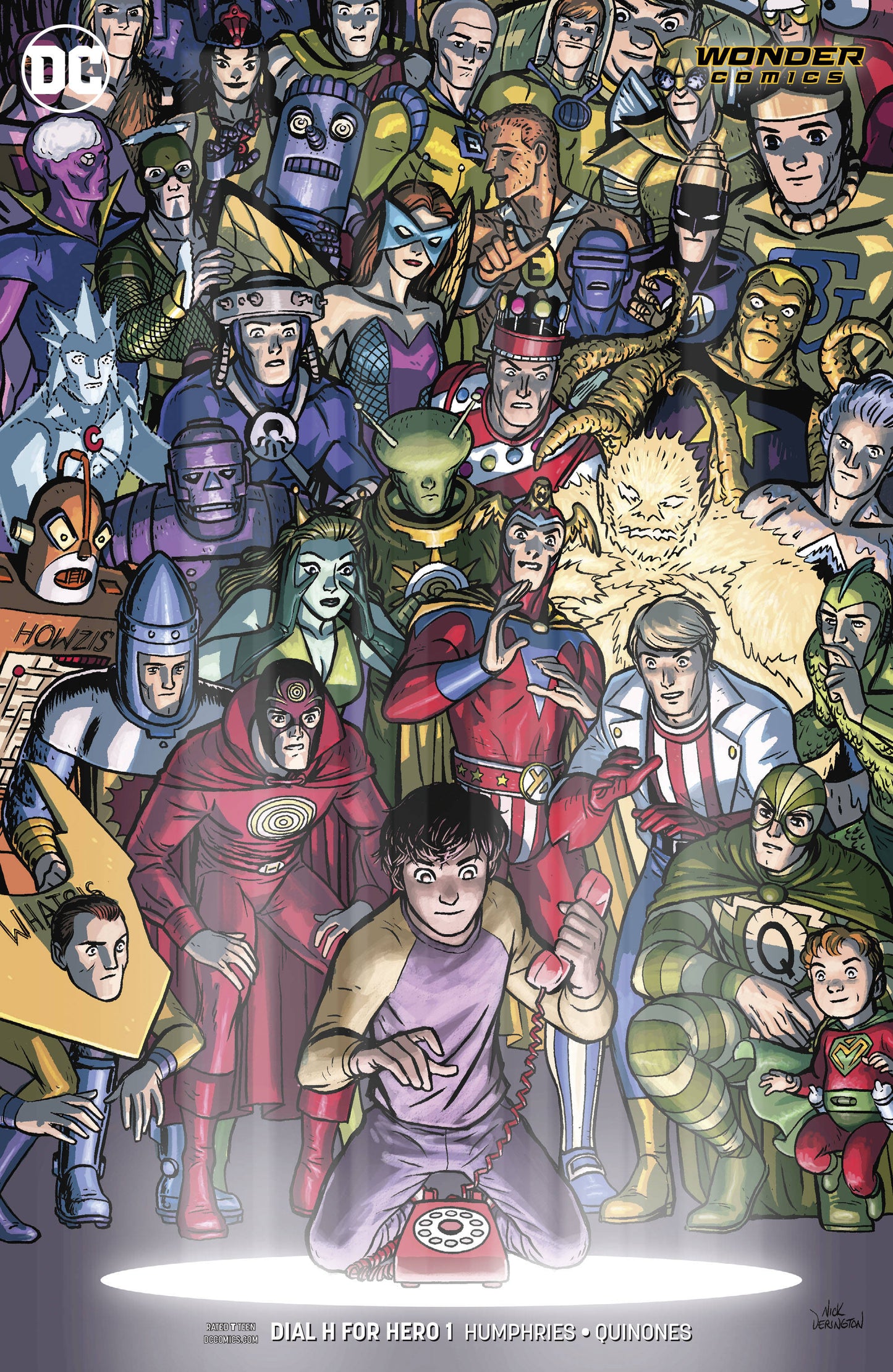 DIAL H FOR HERO #1 (OF 12) VAR ED