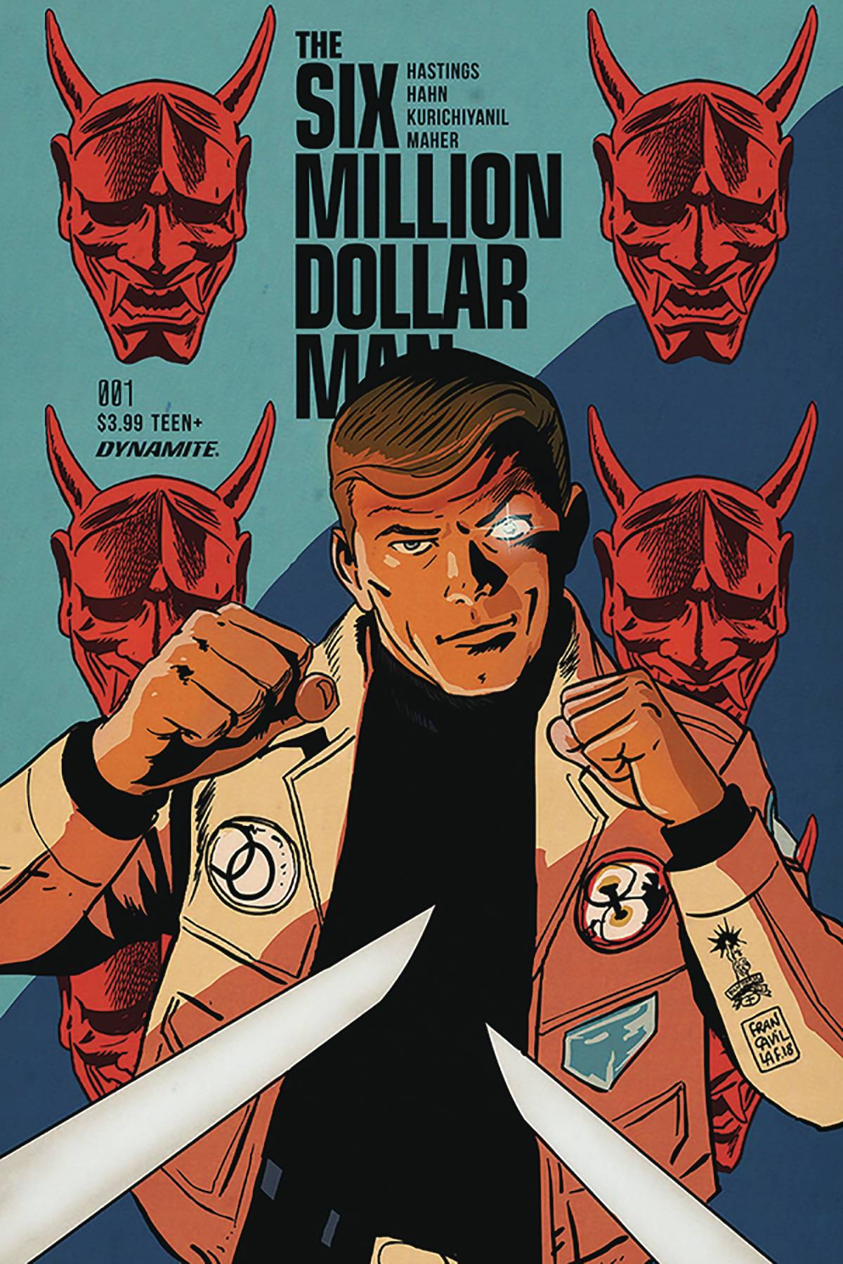 Six Million Dollar Man #1 Cover C Francavilla