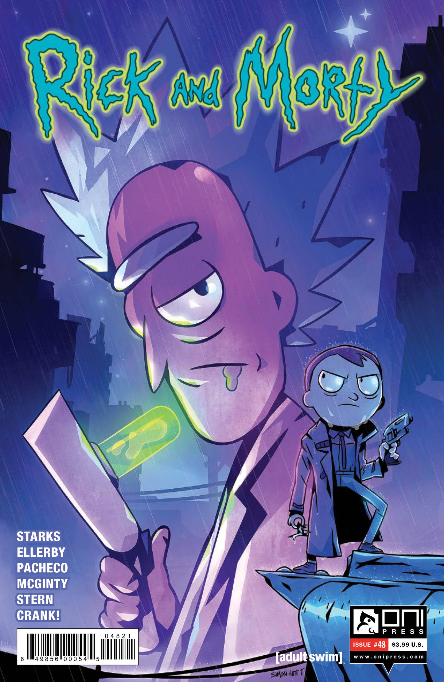 Rick & Morty #48 Cover B Troussellier