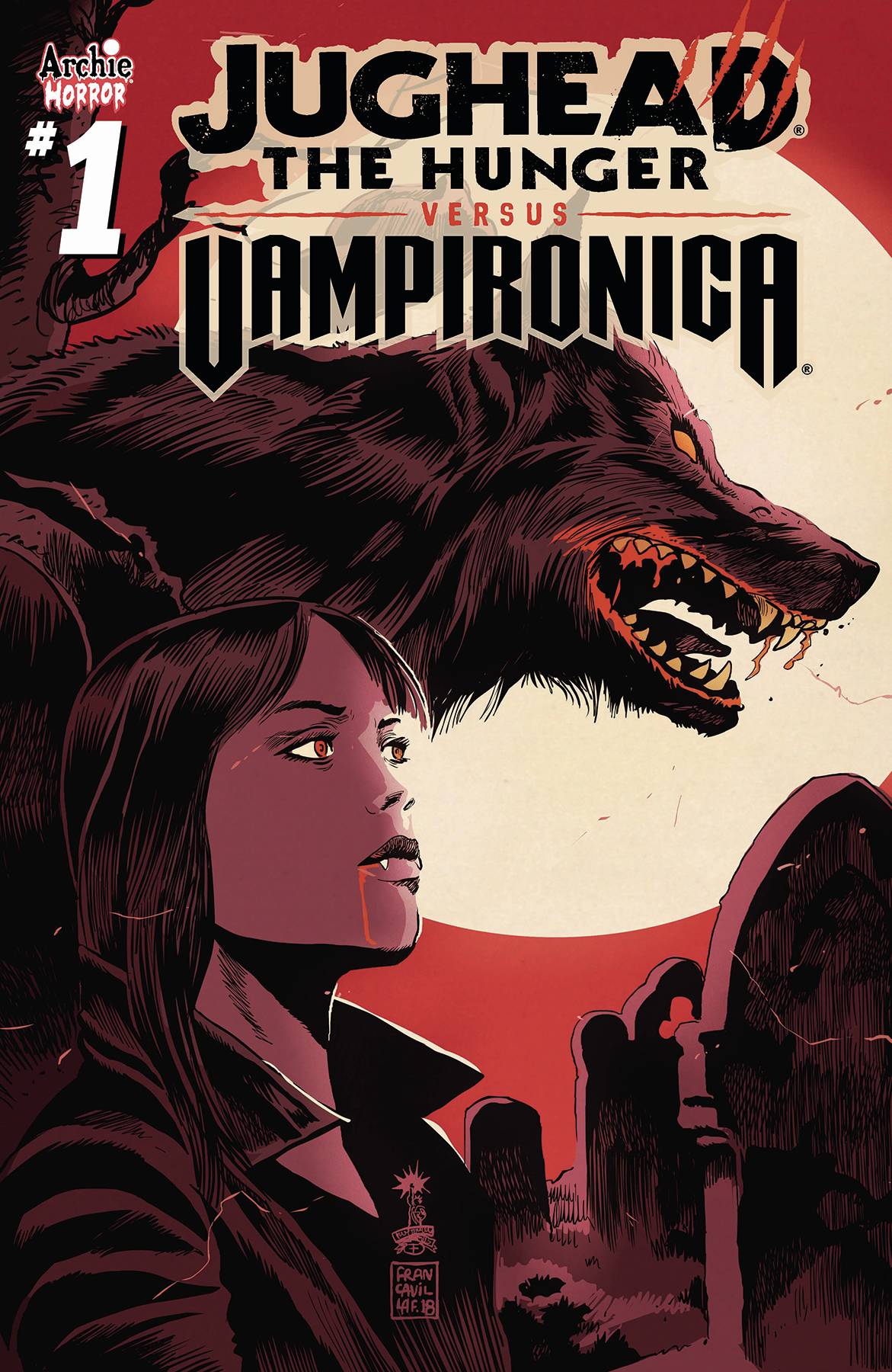 Jughead: The Hunger vs. Vampironica #1 Cover B Francesco Francavilla Variant