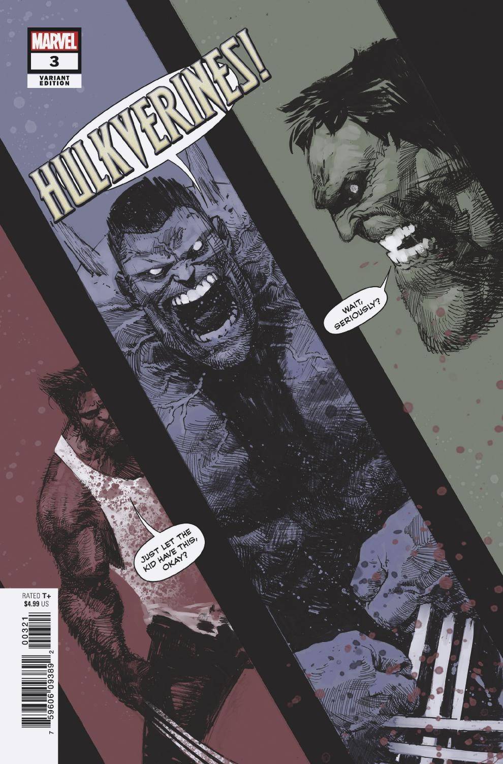 Hulkverines #3 Gerardo Zaffino Variant