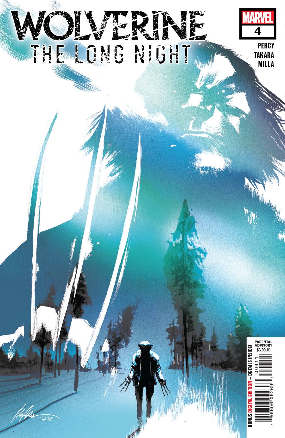 Wolverine: The Long Night Adaptation 4 Comic Book NM