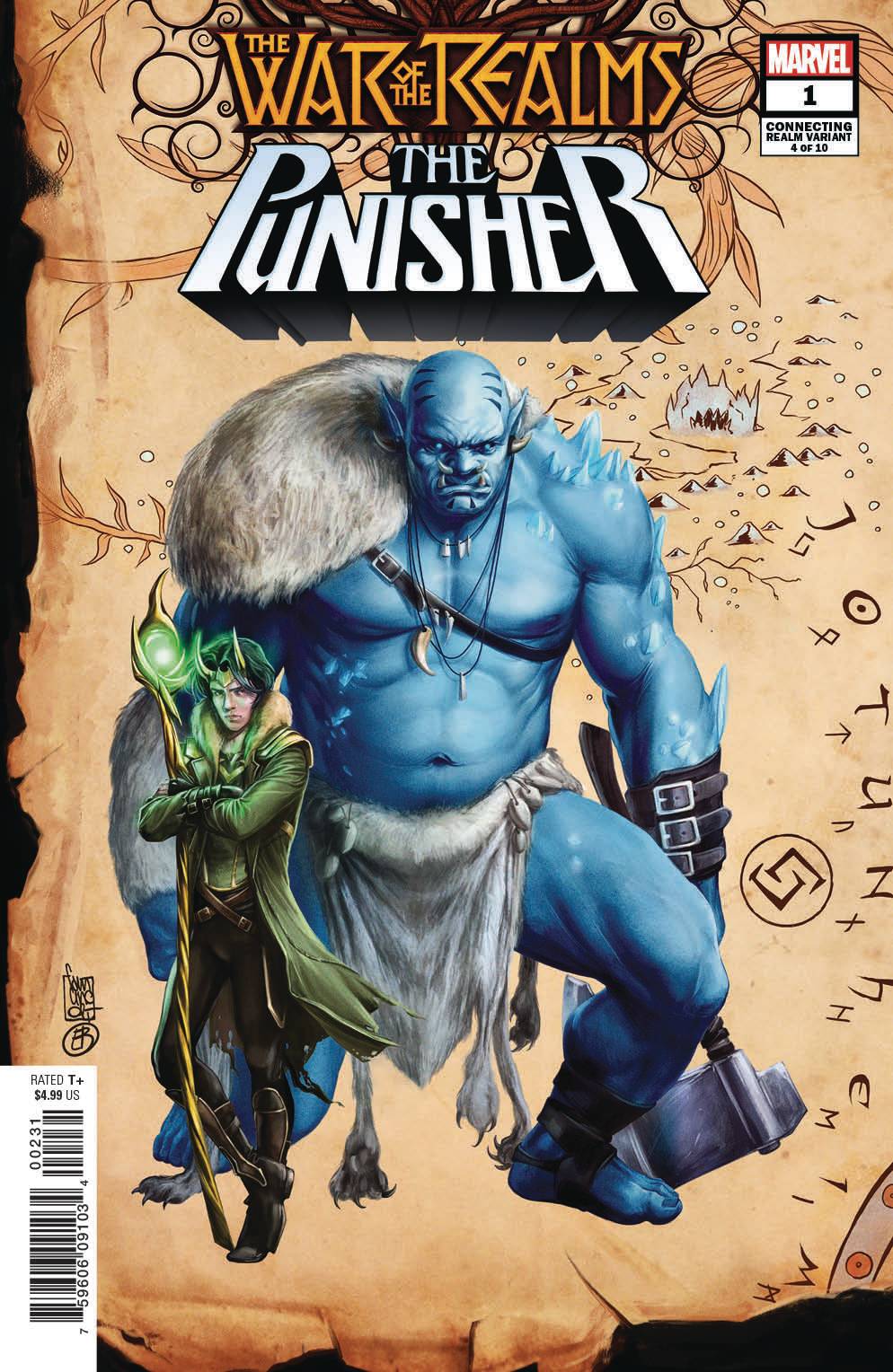 War of the Realms: Punisher 1 Var C Comic Book NM