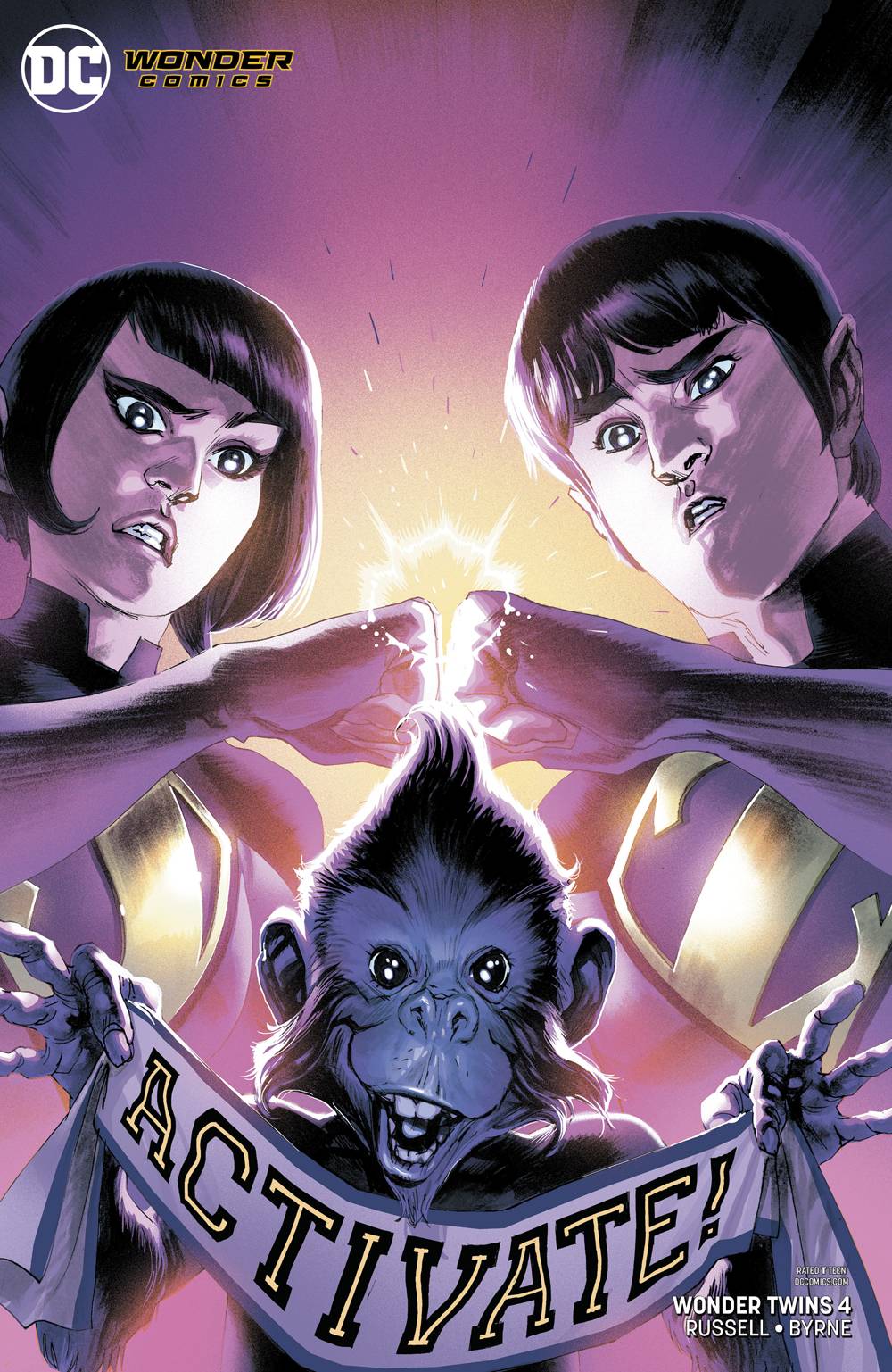 Wonder Twins 4 Var A Comic Book NM