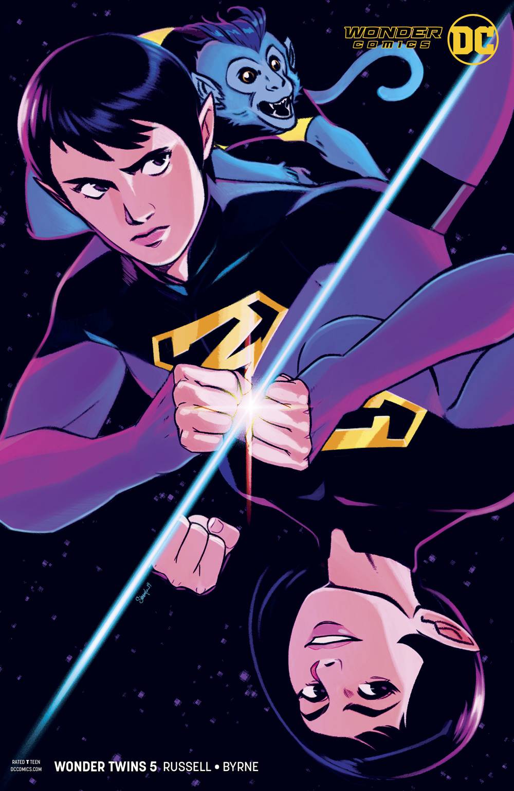 Wonder Twins 5 Var A Comic Book NM