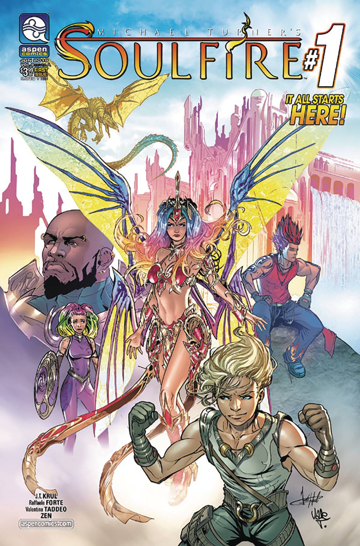 Soulfire (Michael Turner’s…,Vol. 8) 1 Var A Comic Book NM
