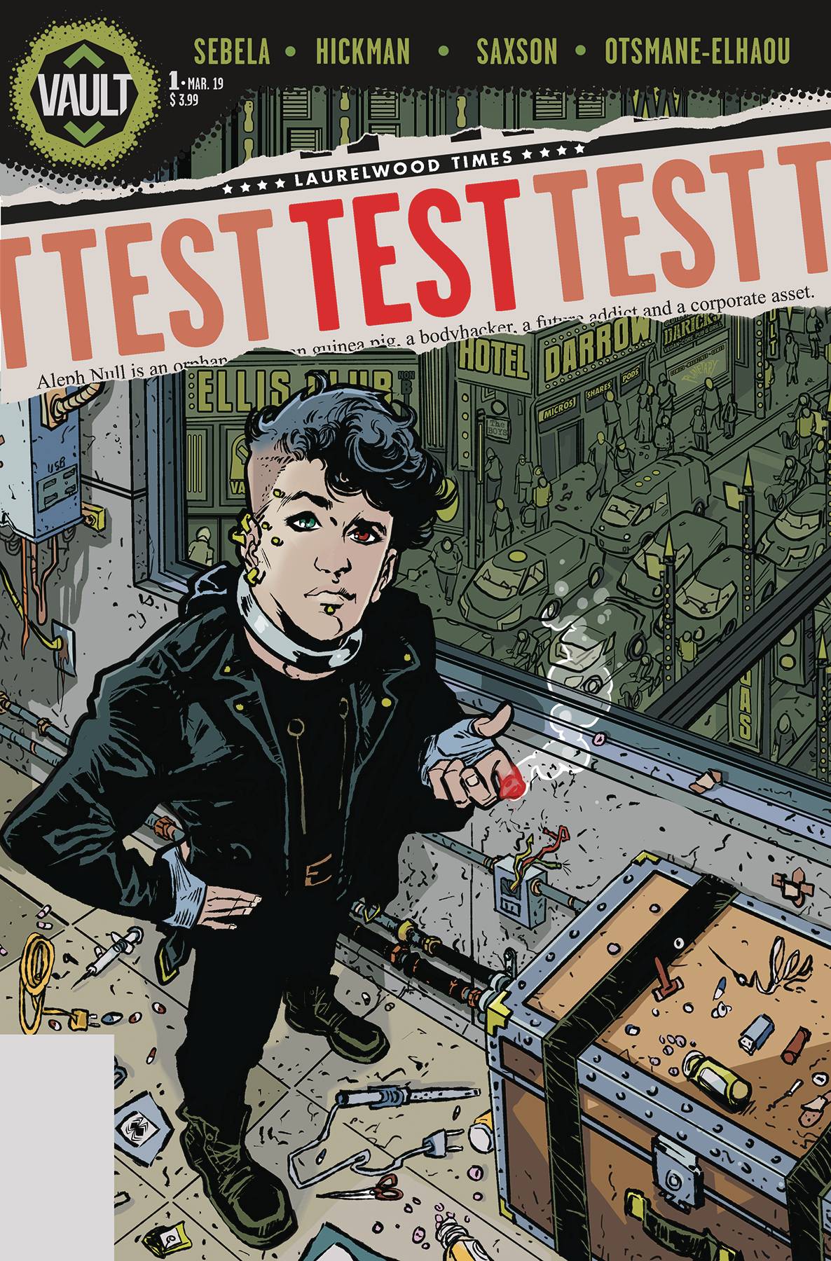 Test 1 Var B Comic Book NM