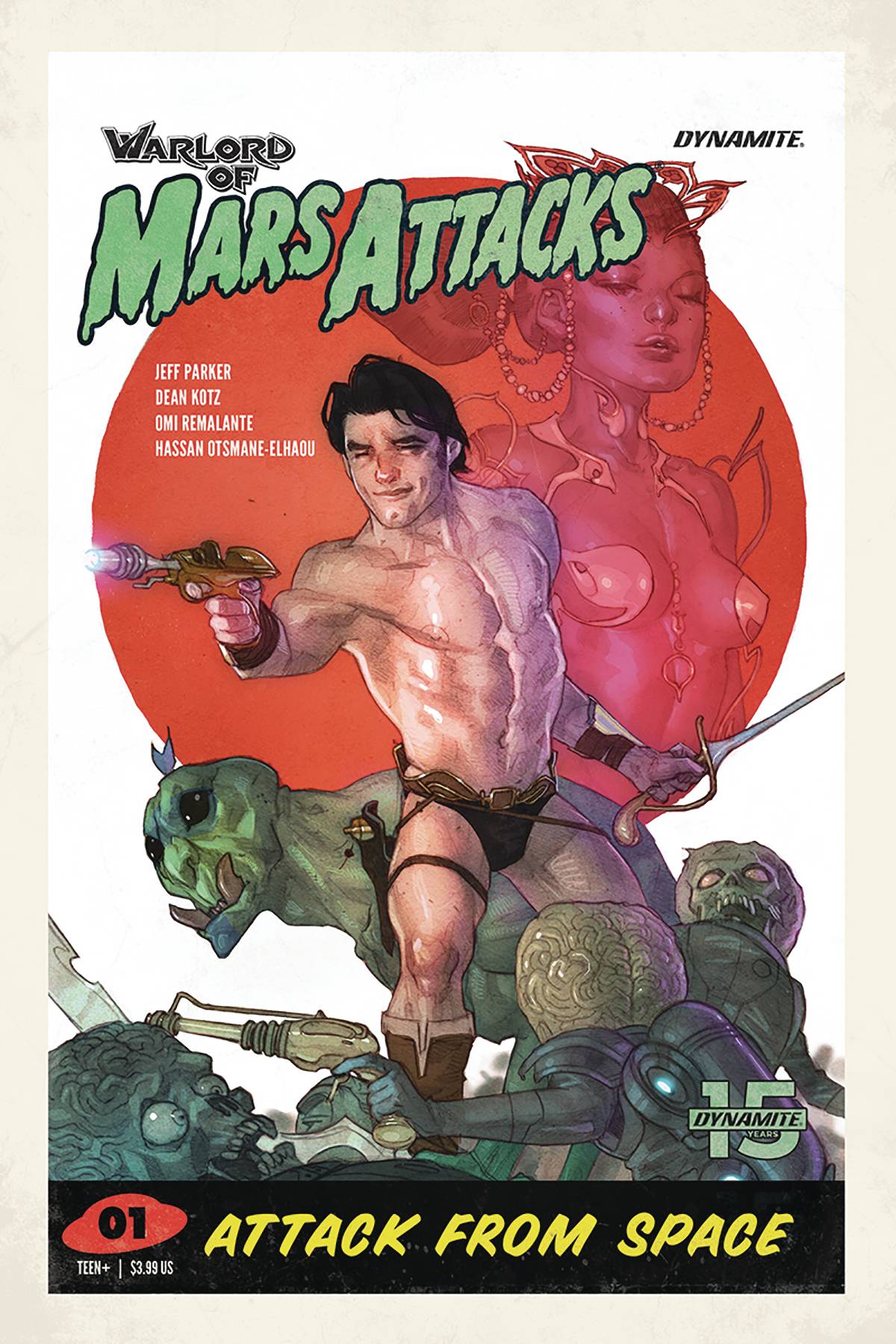 Warlord of Mars Attacks 1 Var D Comic Book NM