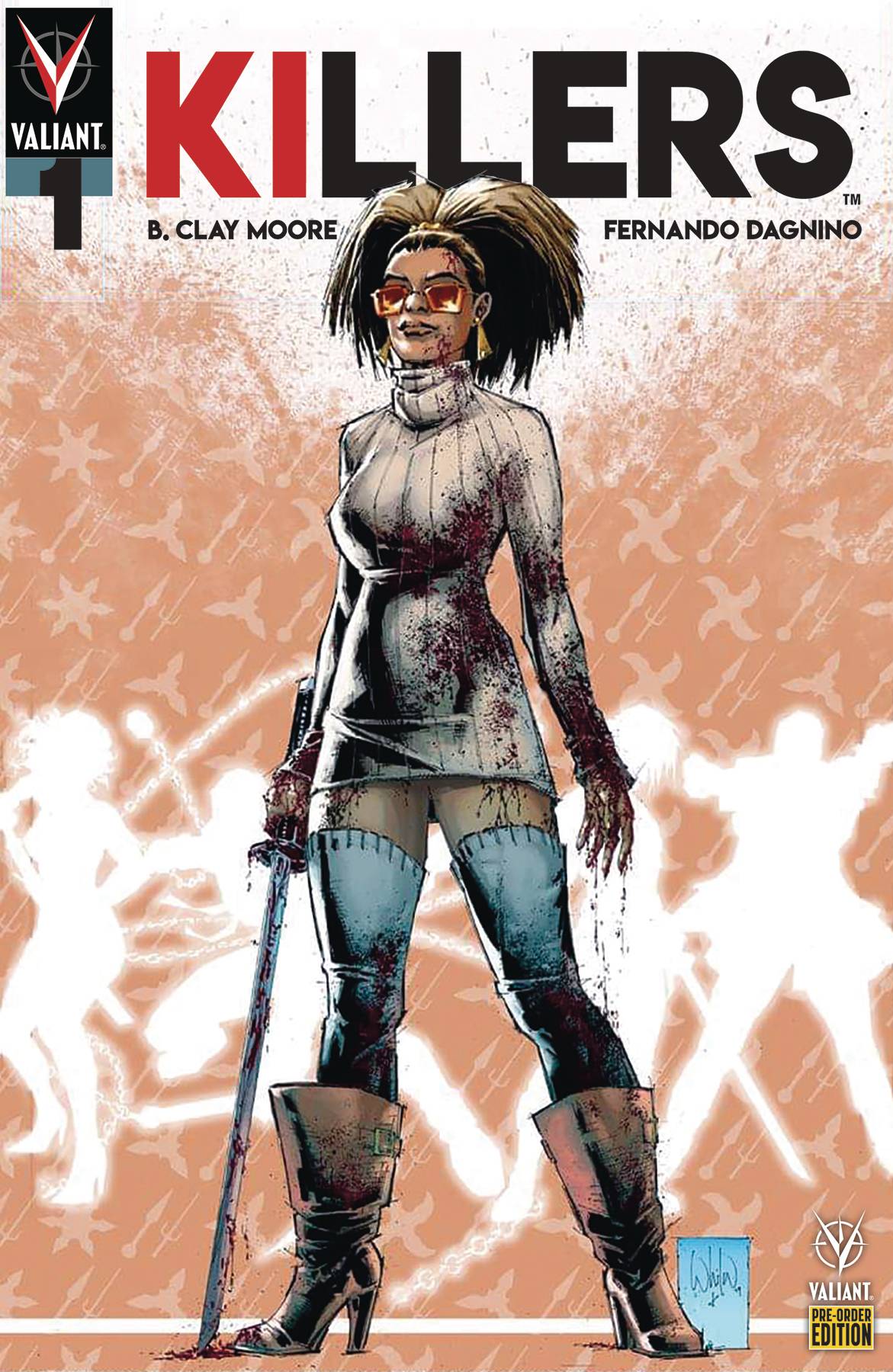 Killers (Valiant) 1 Var E Comic Book NM
