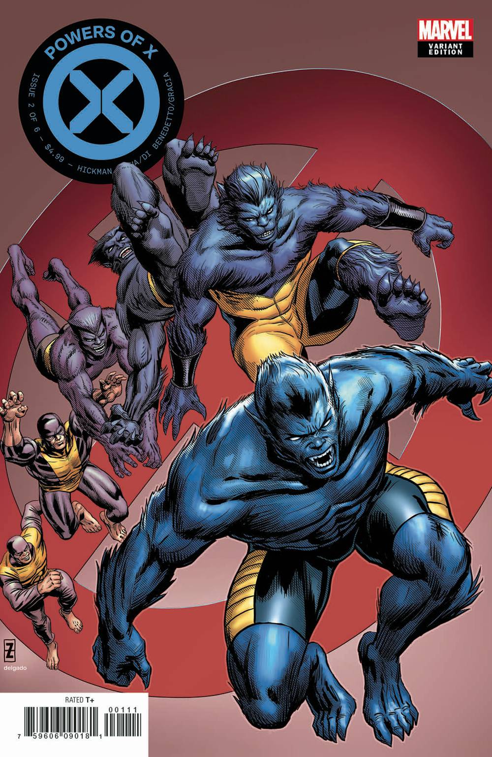 Powers of X 2 Var C Comic Book NM