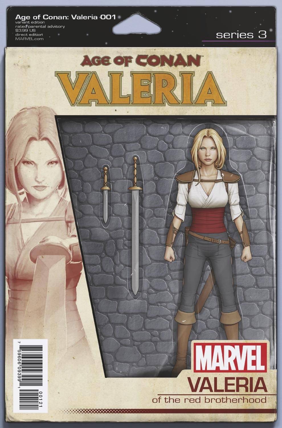 Age of Conan: Valeria #1 John Tyler Christopher Action FIgure Variant