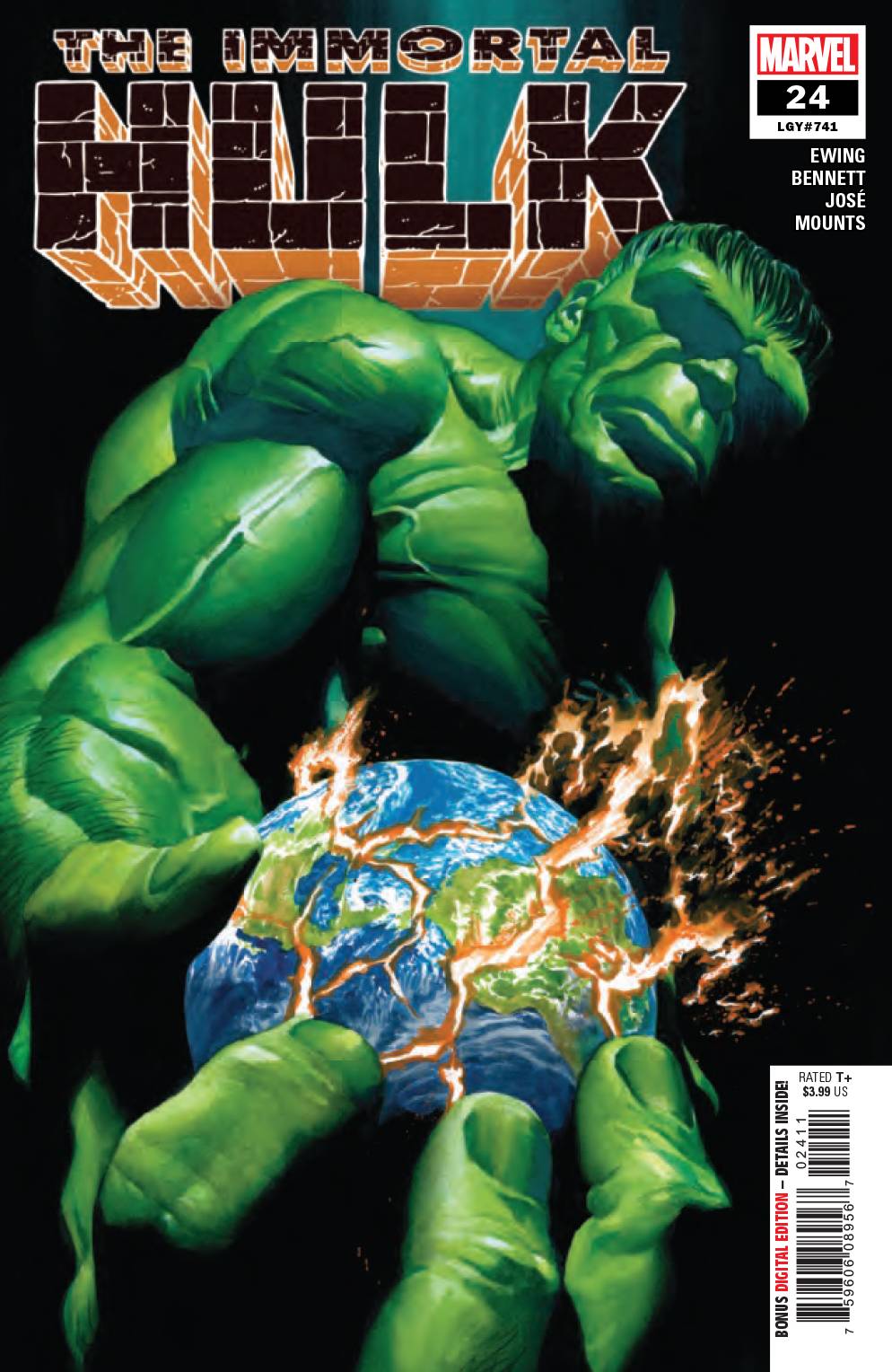 Immortal Hulk 24 Comic Book NM